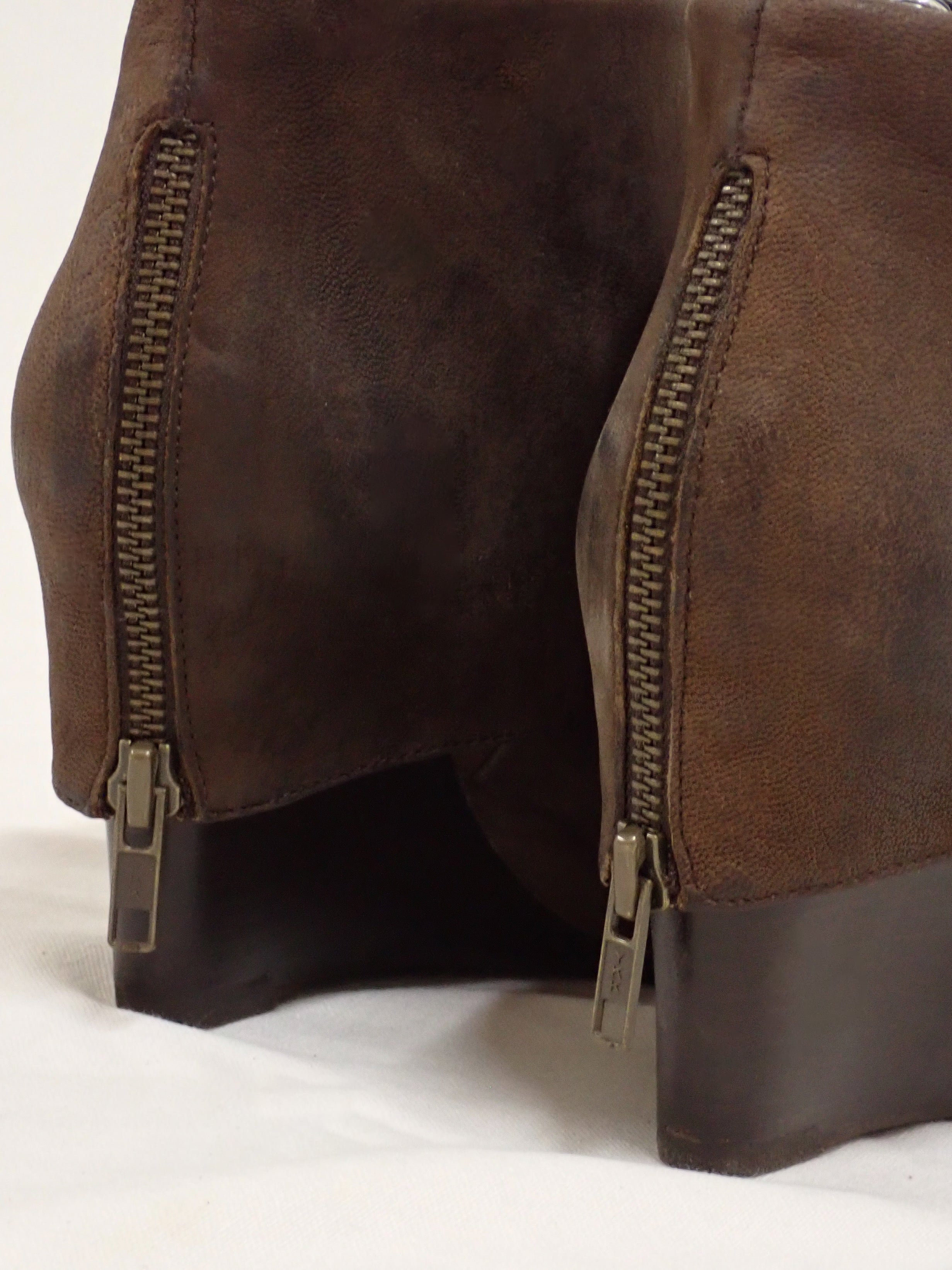 Ash wedges ankle boots