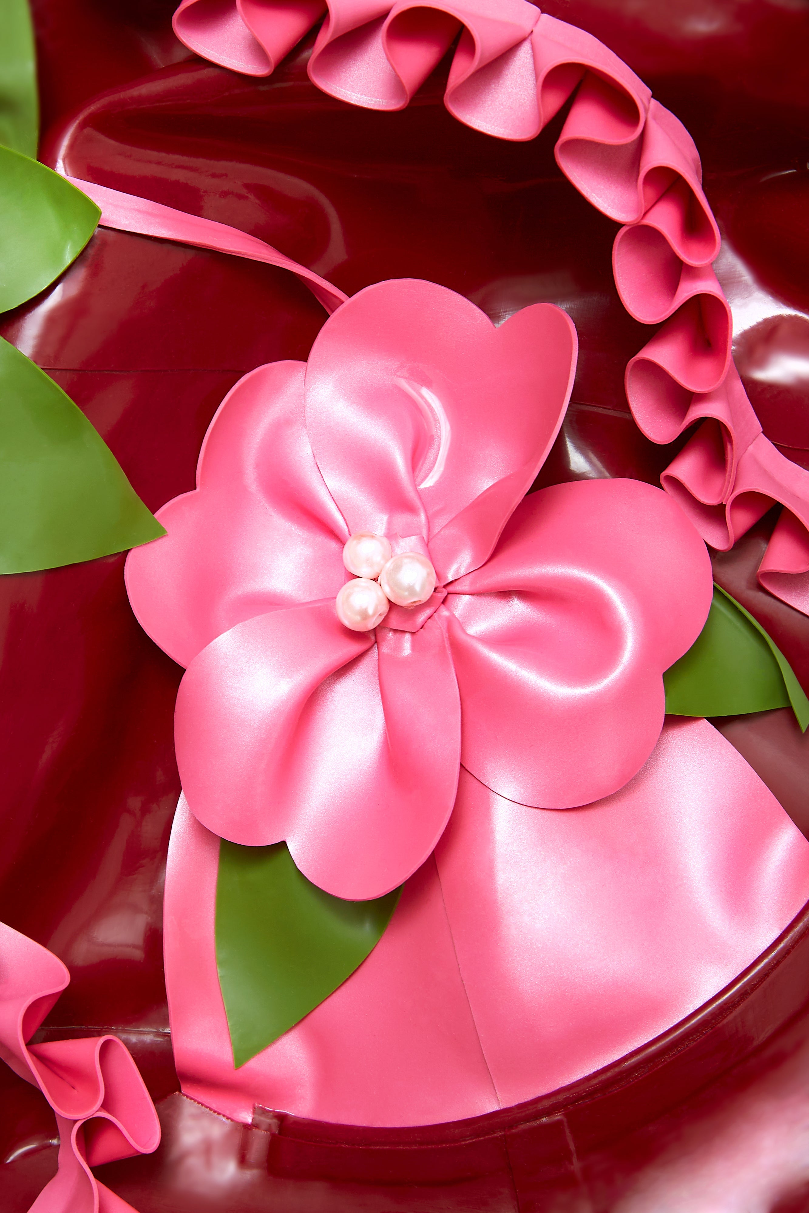 Annamaria latex dress