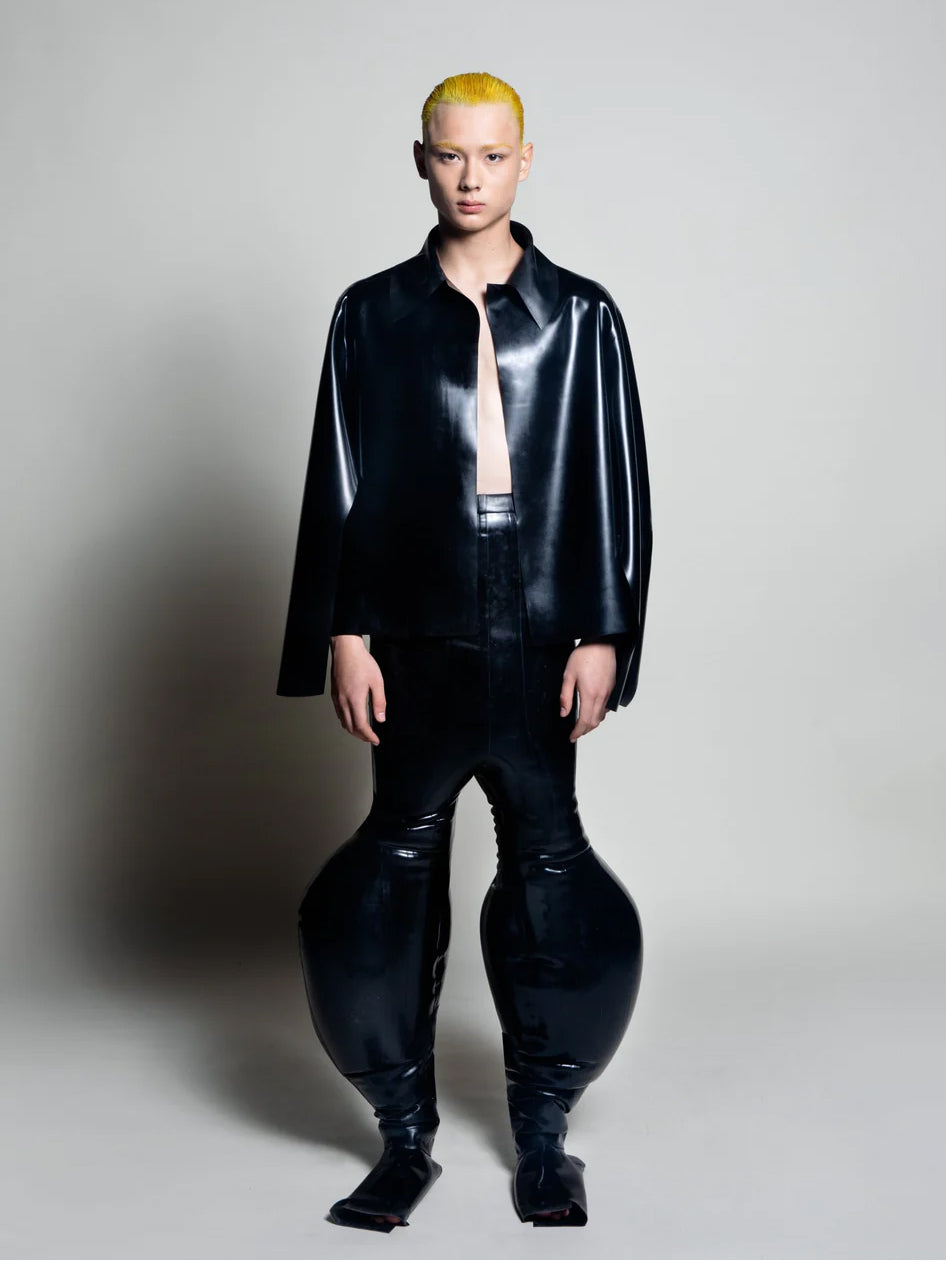Black alien legs trousers