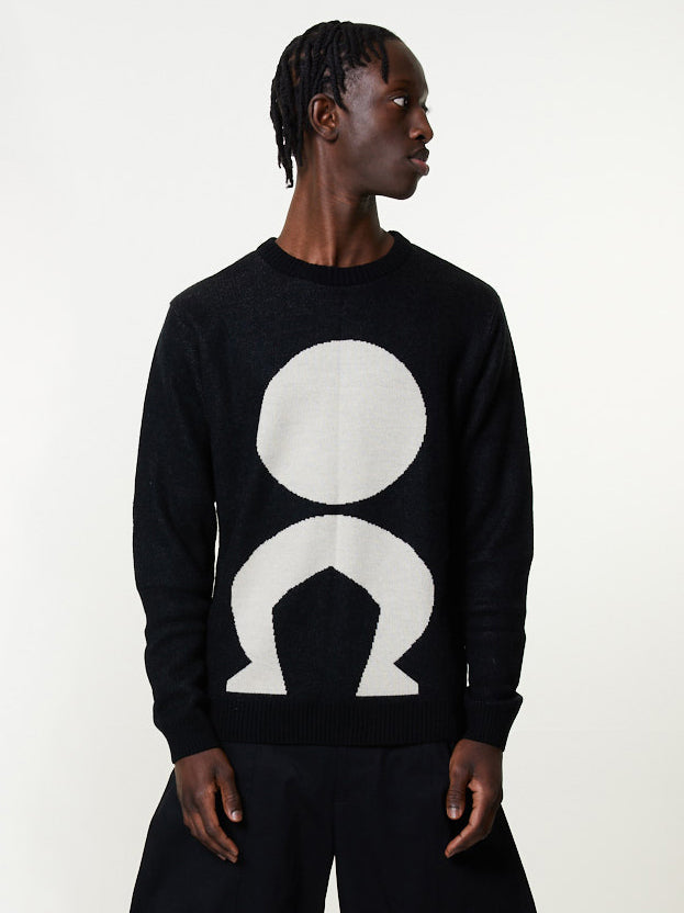 Essential jumper - black