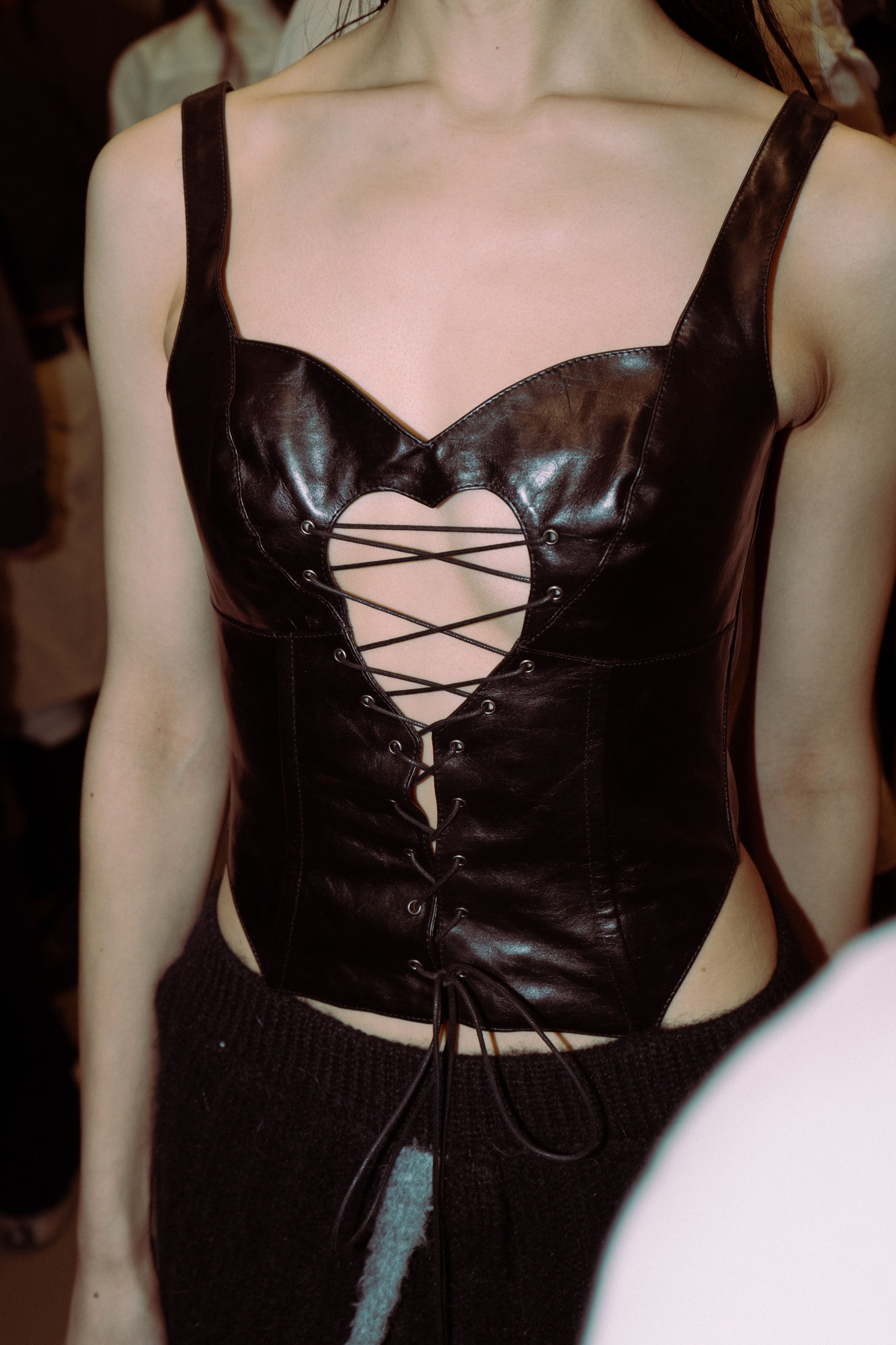 Corsetto pelle
