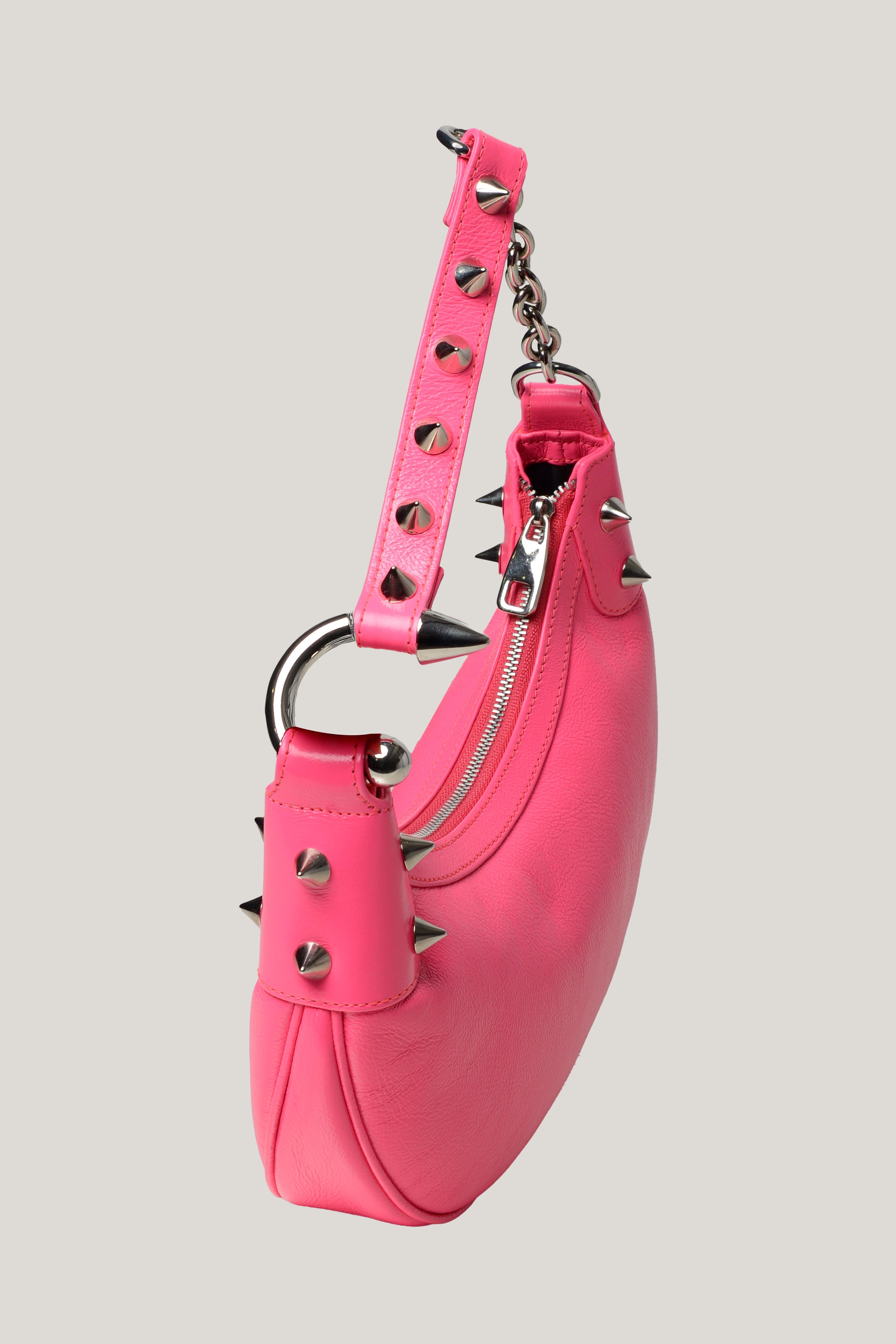 Safhobo spikes medium neon pink