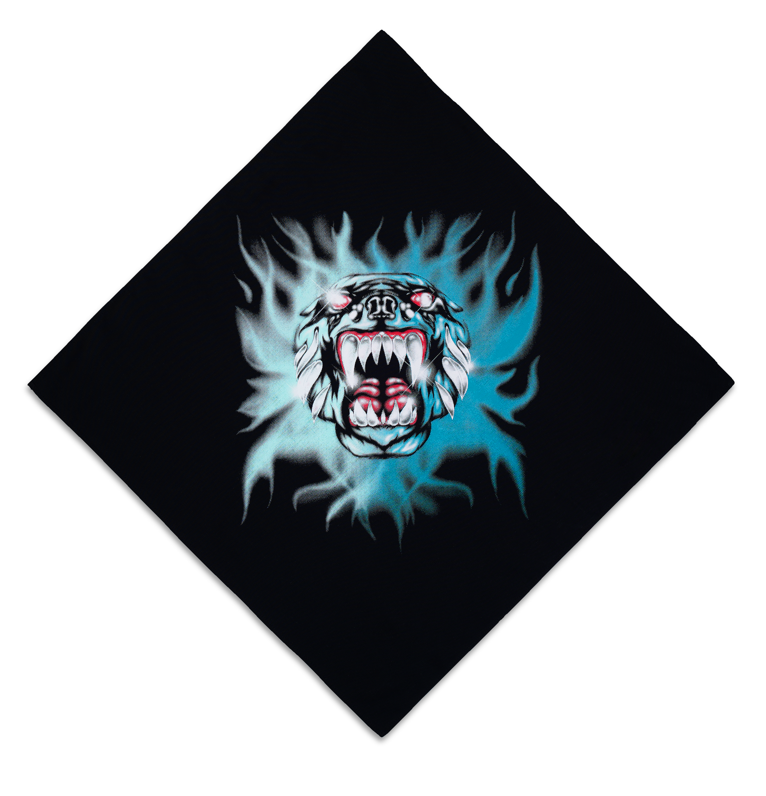 Tiger bandana / mint