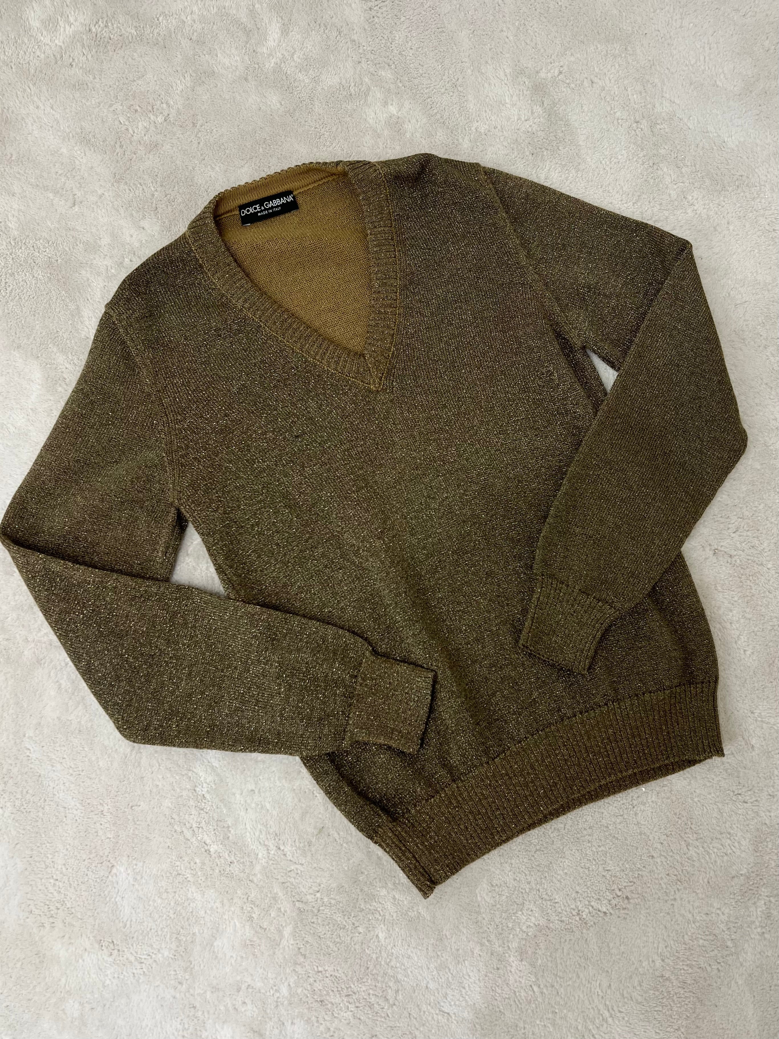 Dolce & gabbana golden pull