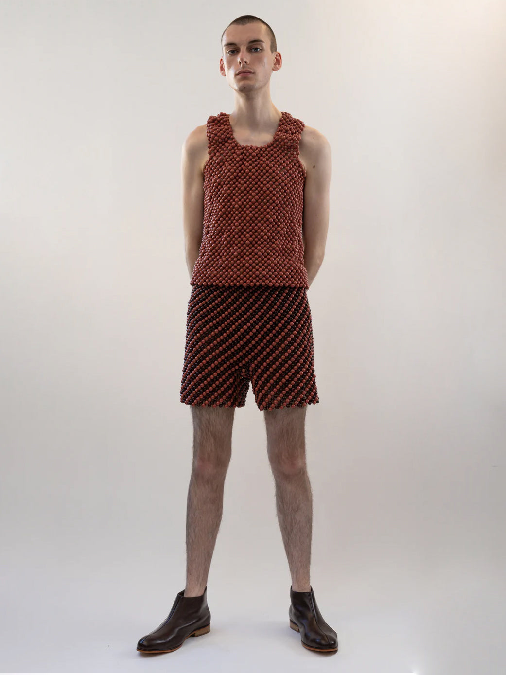 Red skittle shorts