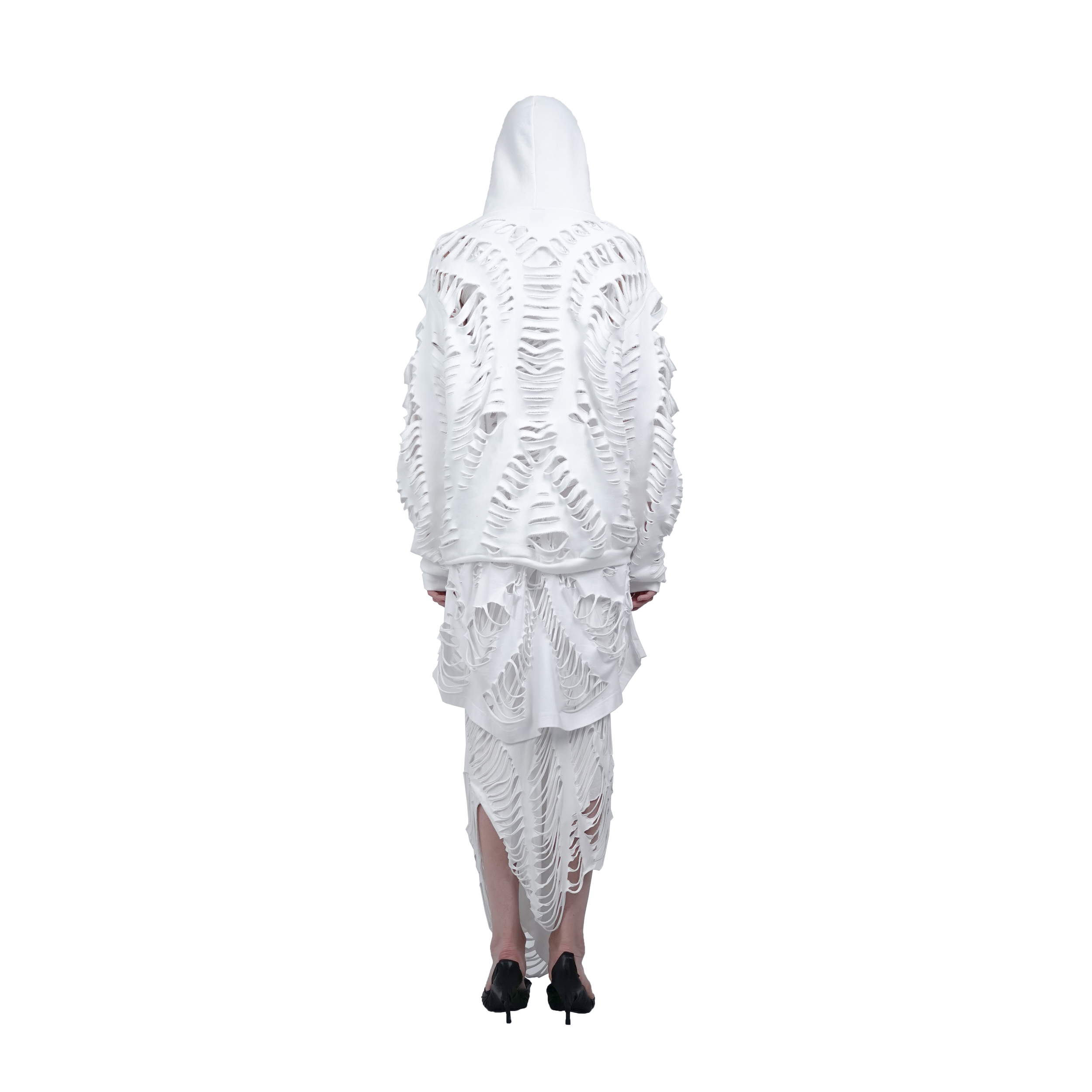 Cut hoodie