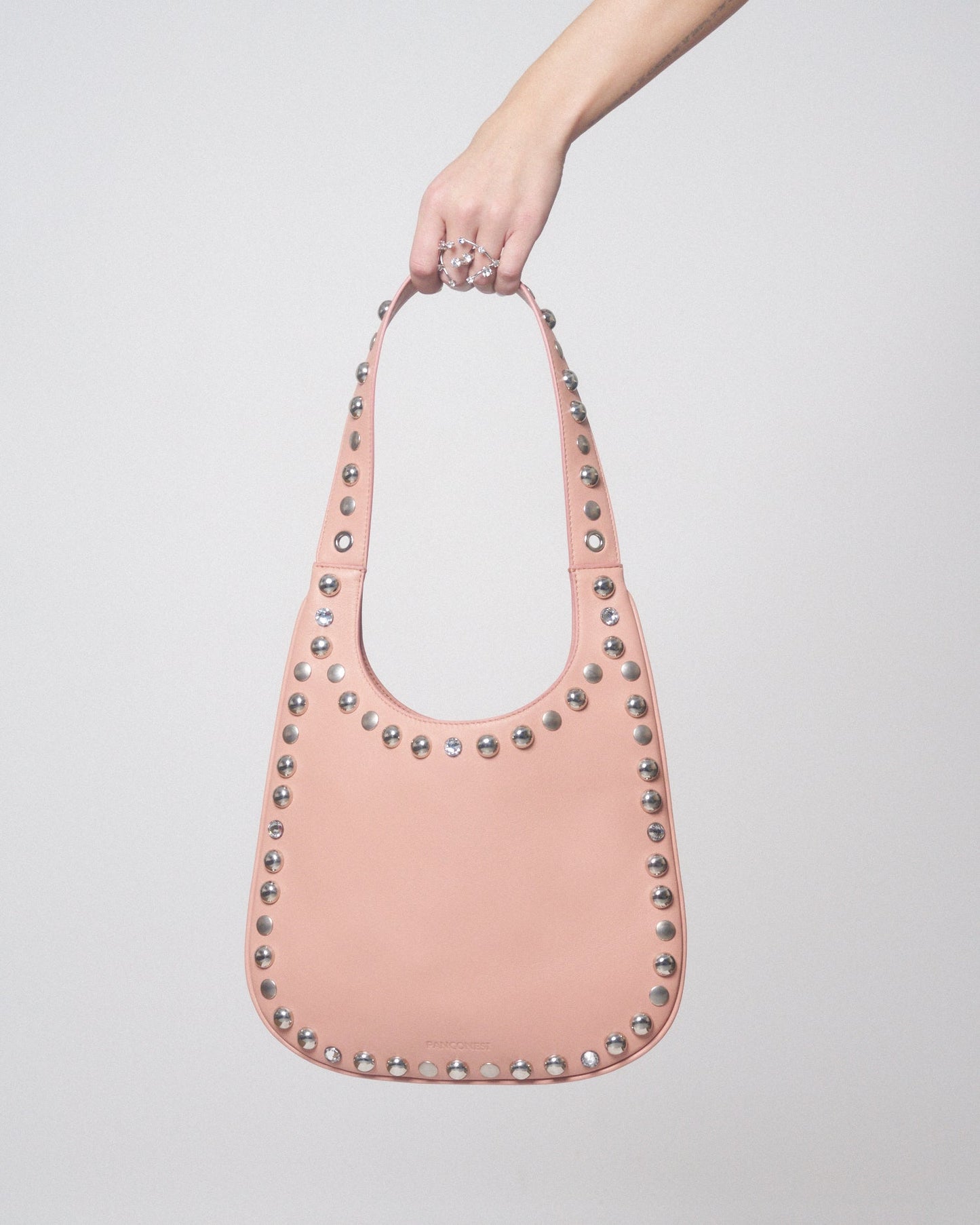 Diamanti saddle bag m tourmaline pink