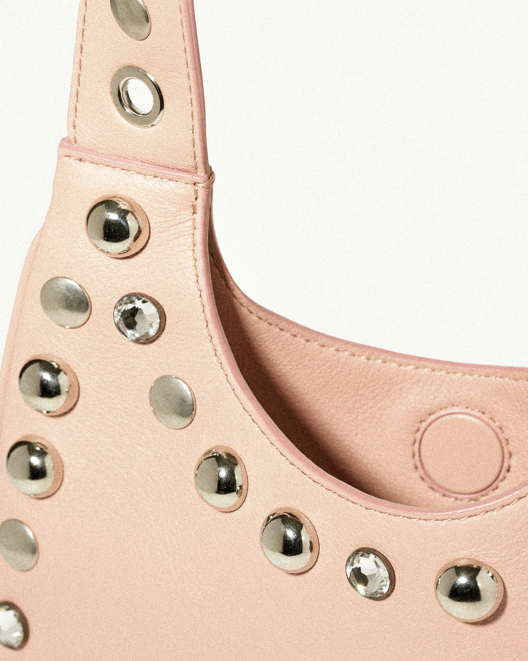 Diamanti saddle bag s tourmaline pink