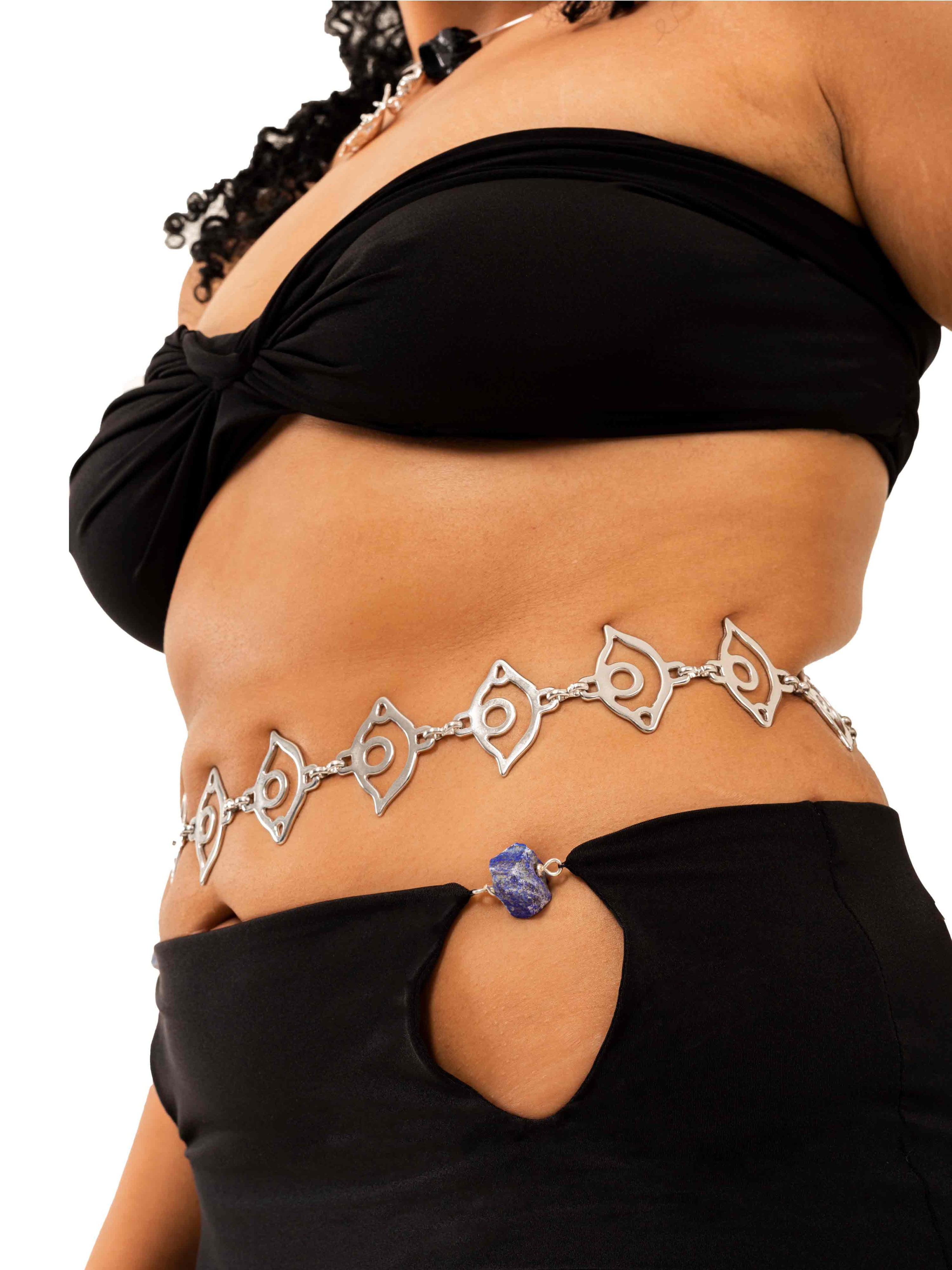 Healing crystal mini skirt