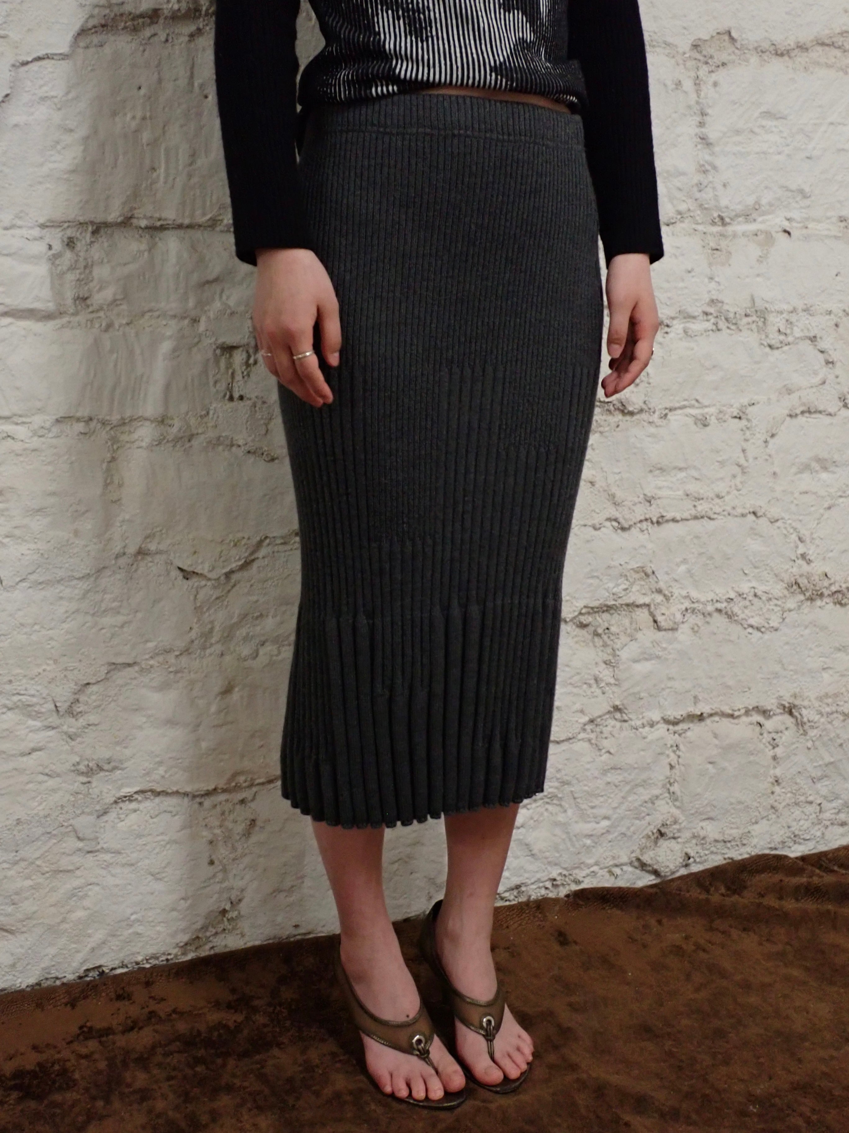 Knit skirt