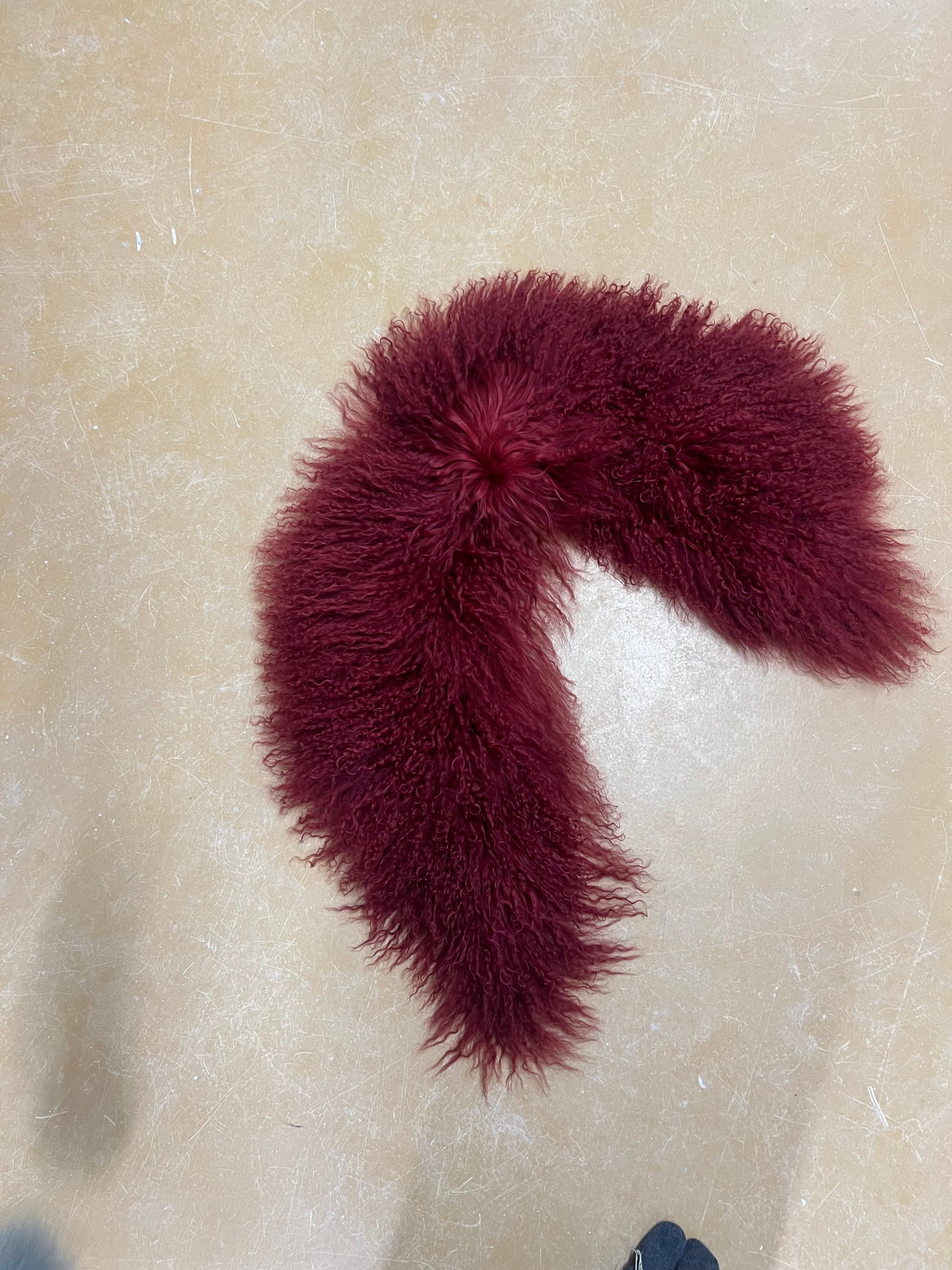 Red fur