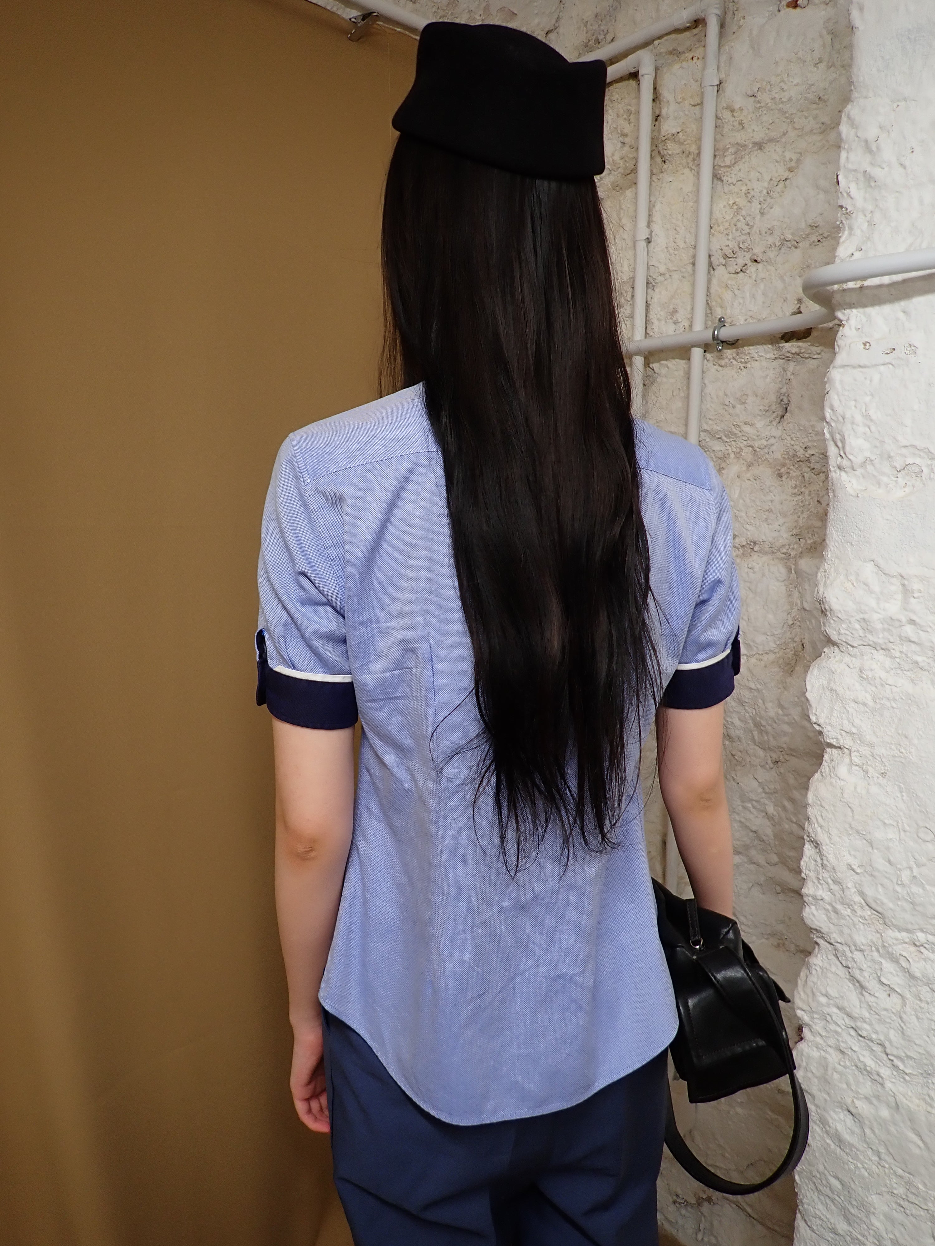 Light blue shirt