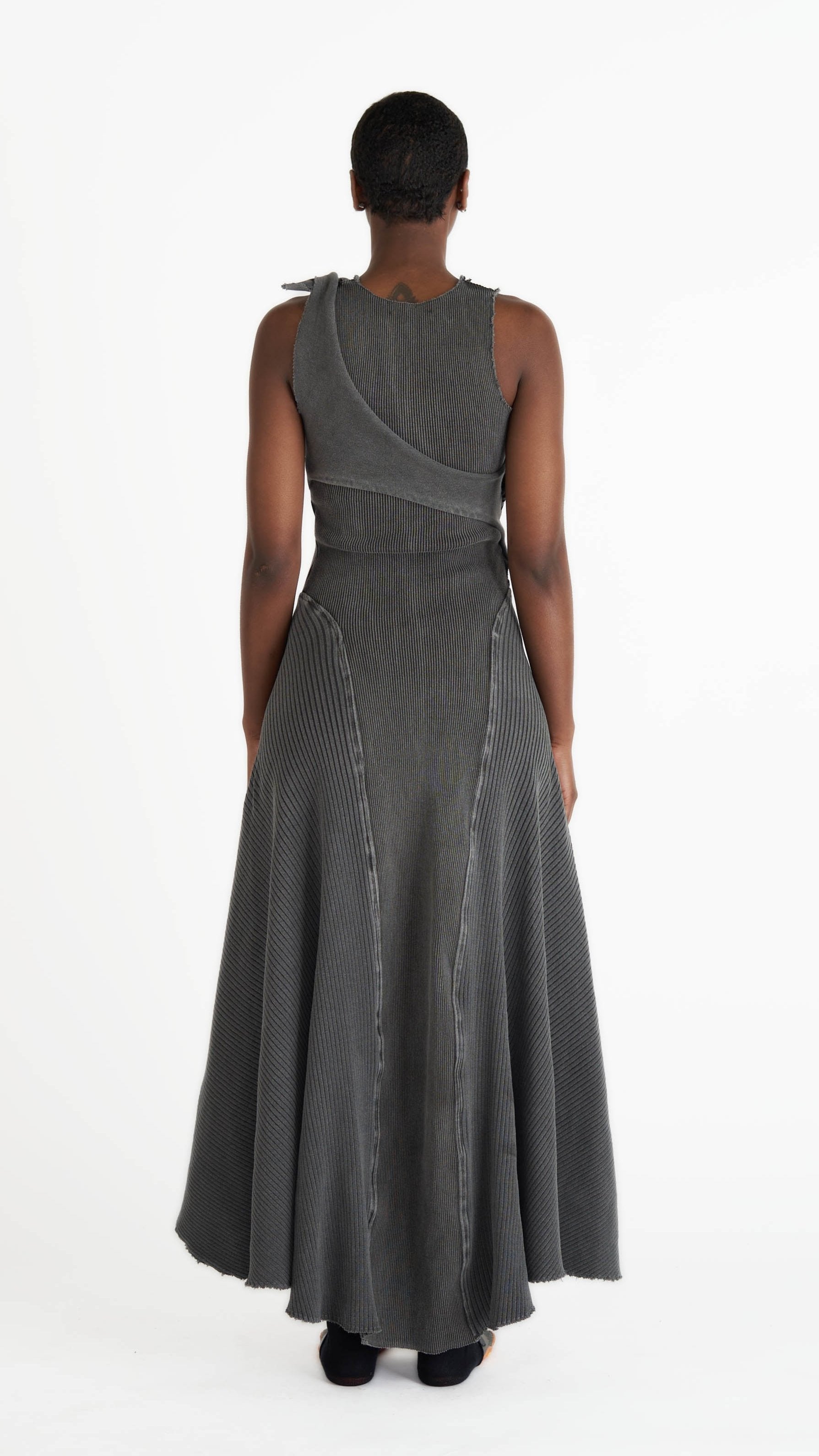 Megan heroine dress grey