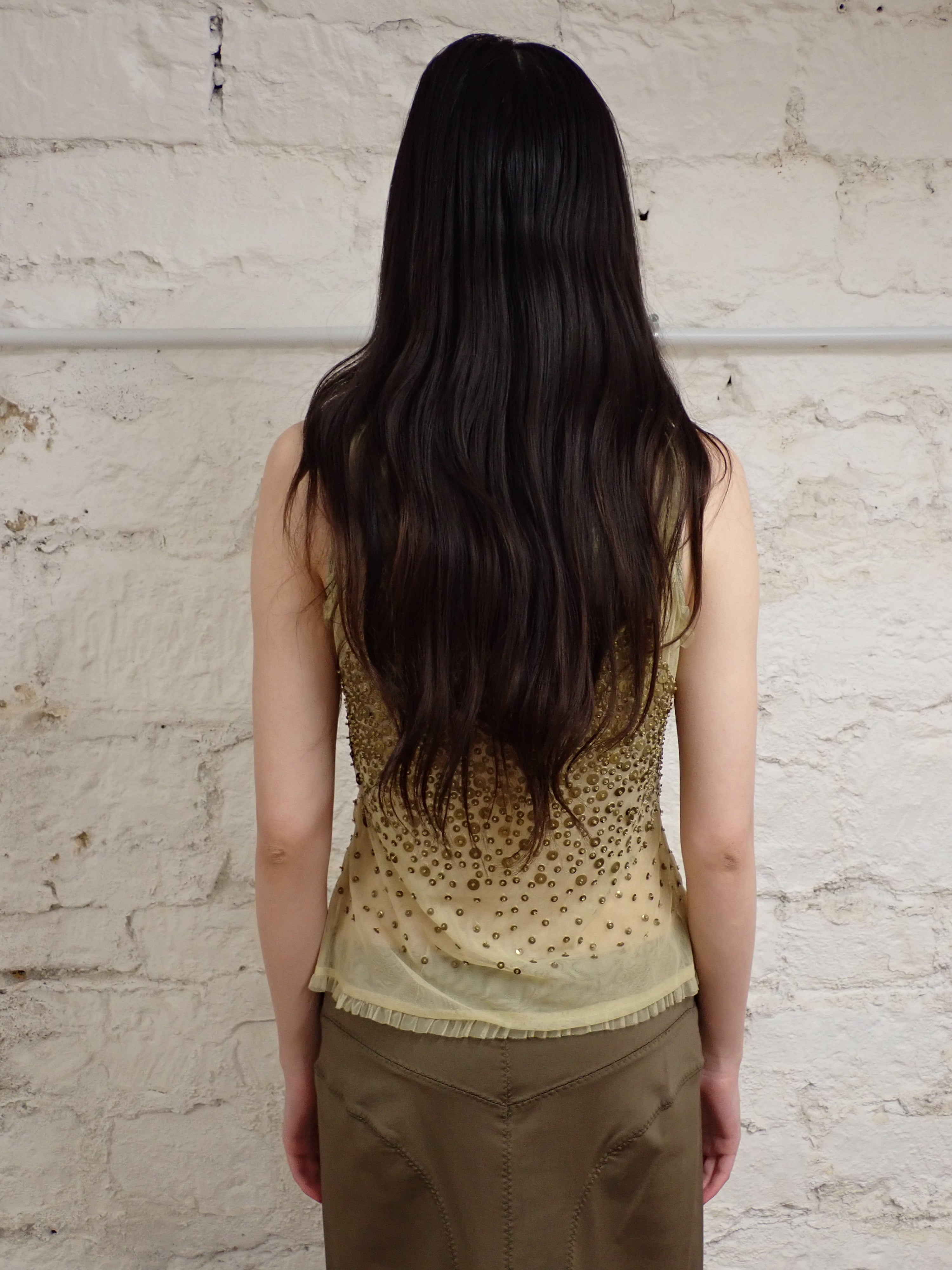 D&g archive sequin top