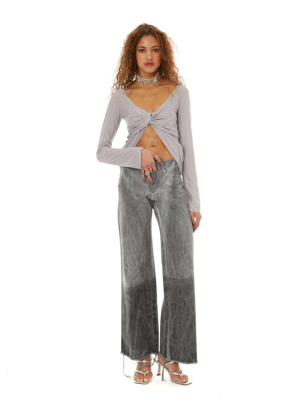 Twisted blouse