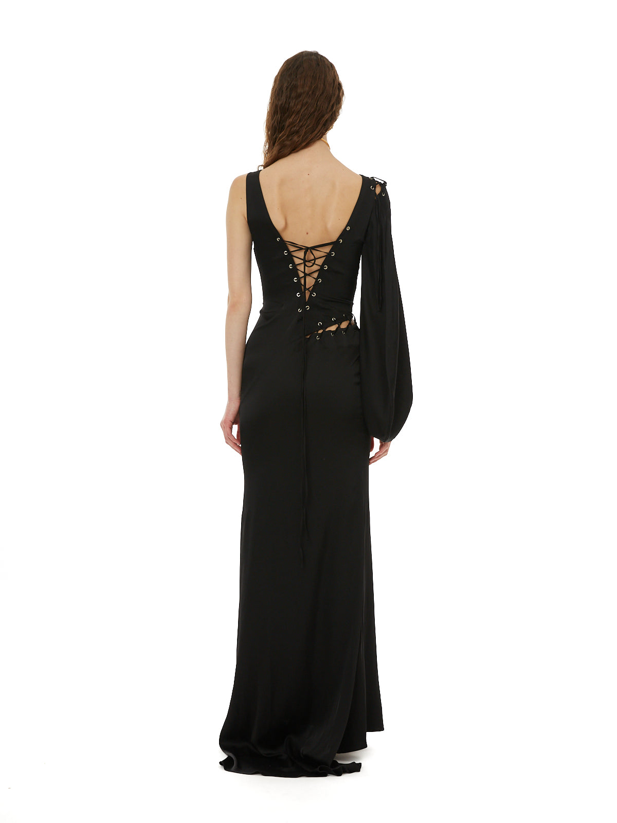 Siren one sleeve dress