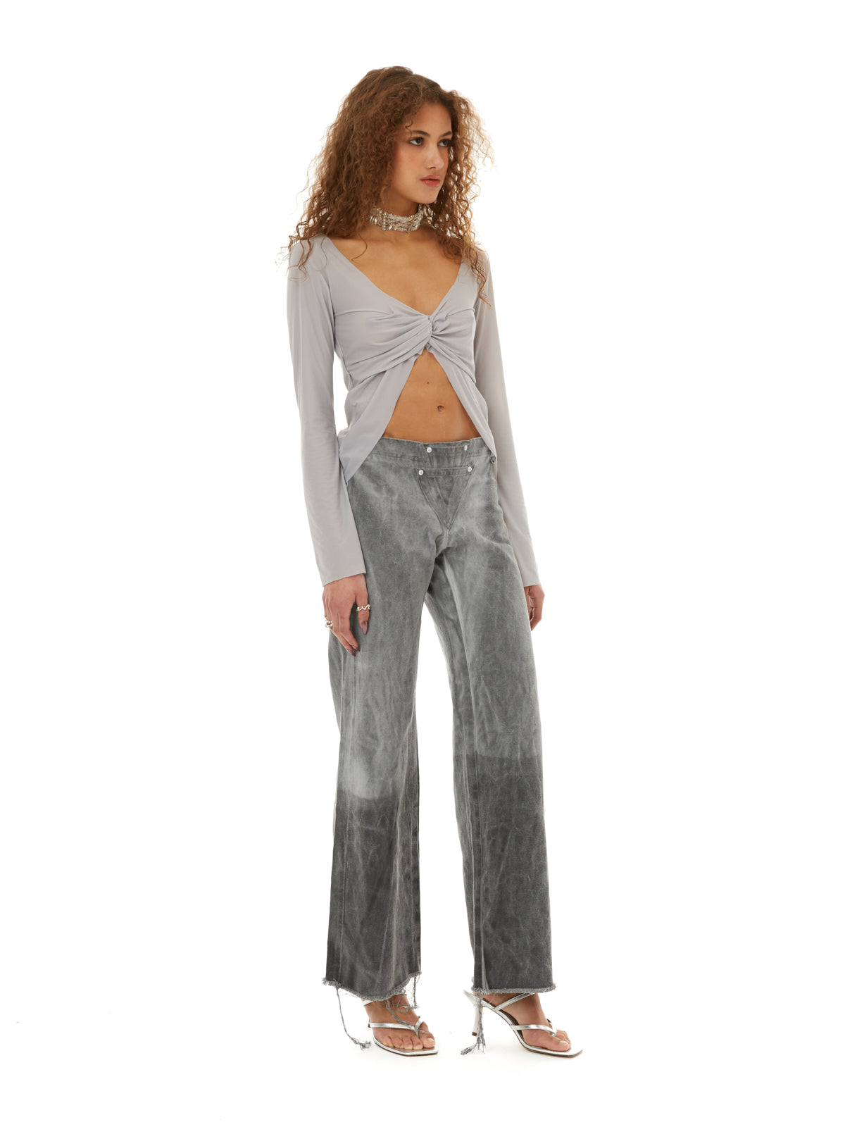 Twisted blouse