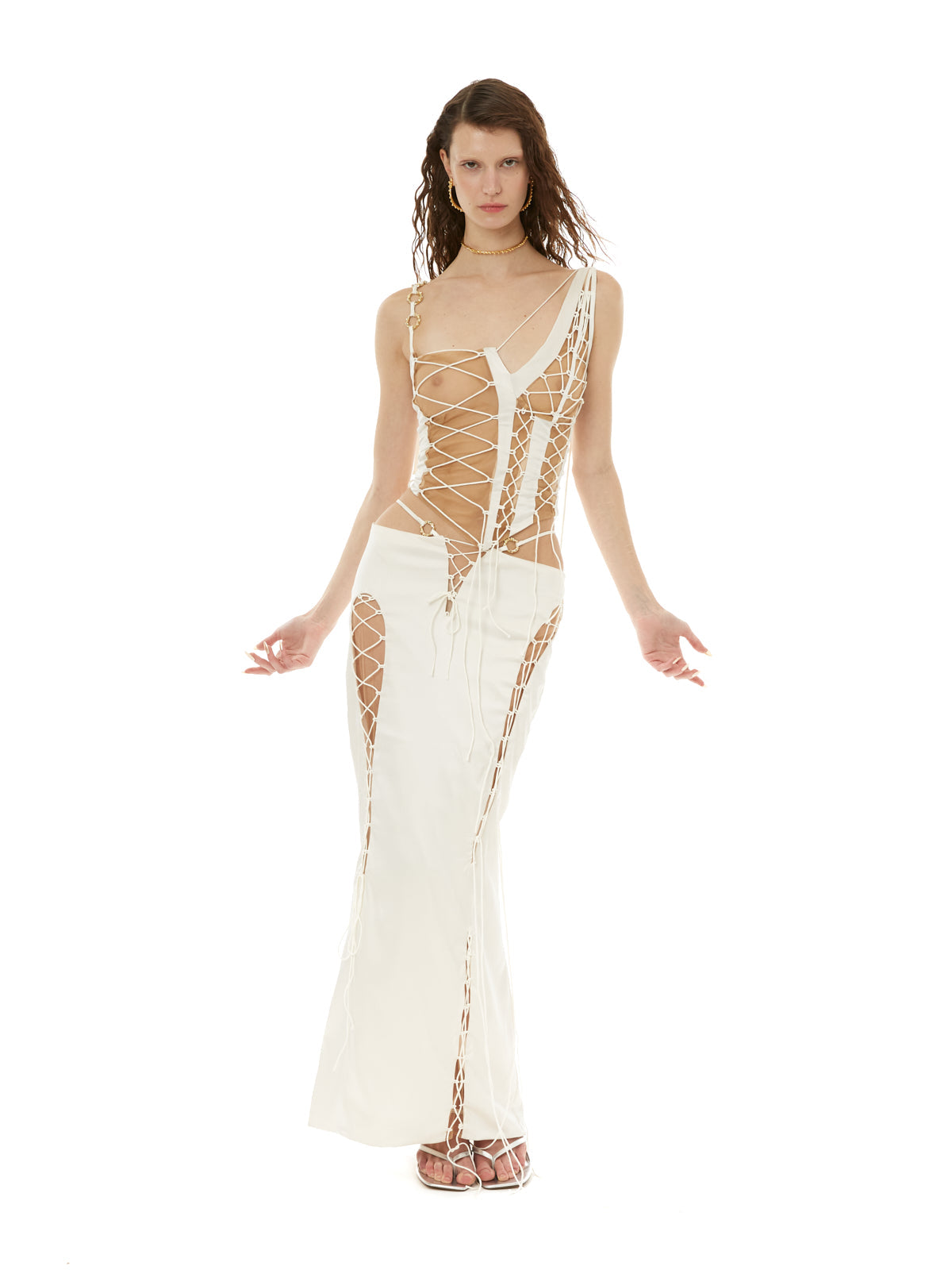 Tied venus corset