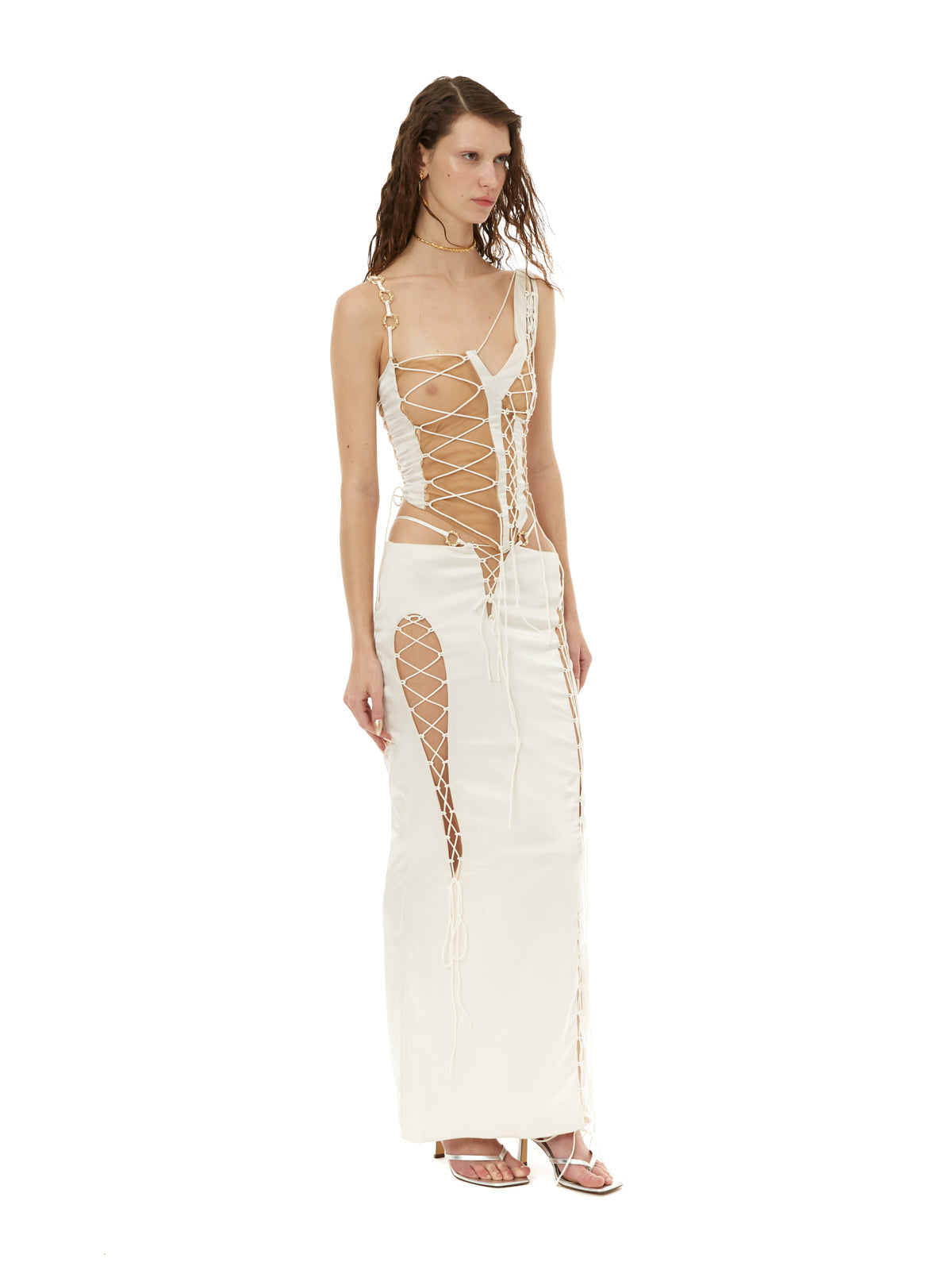 Tied venus corset