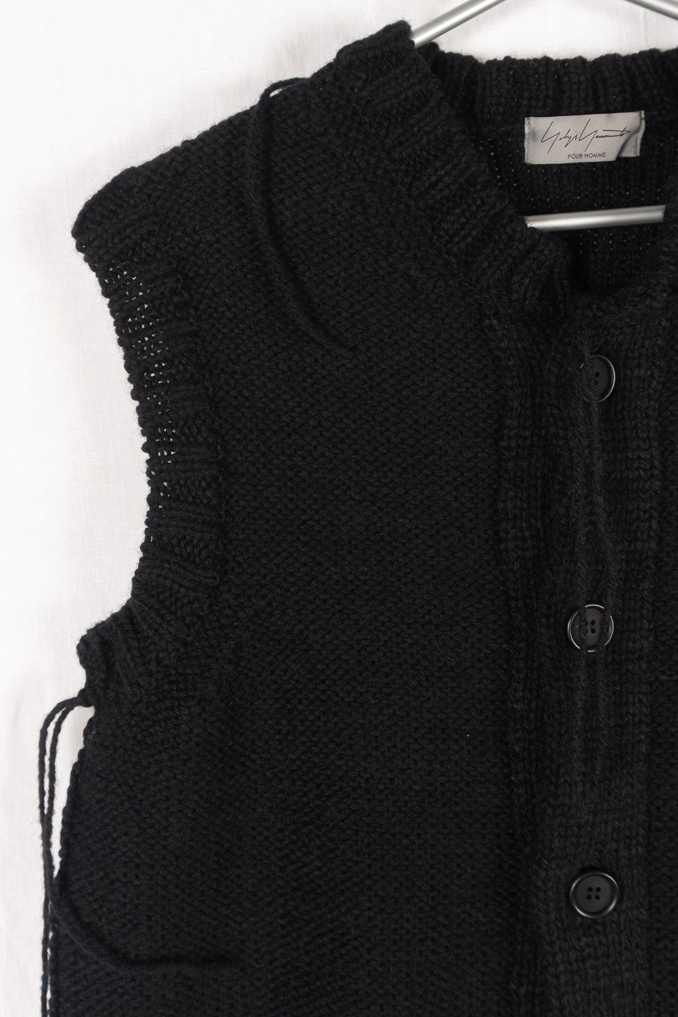 Yohji yamamoto pour homme a/w 2017 wool vest