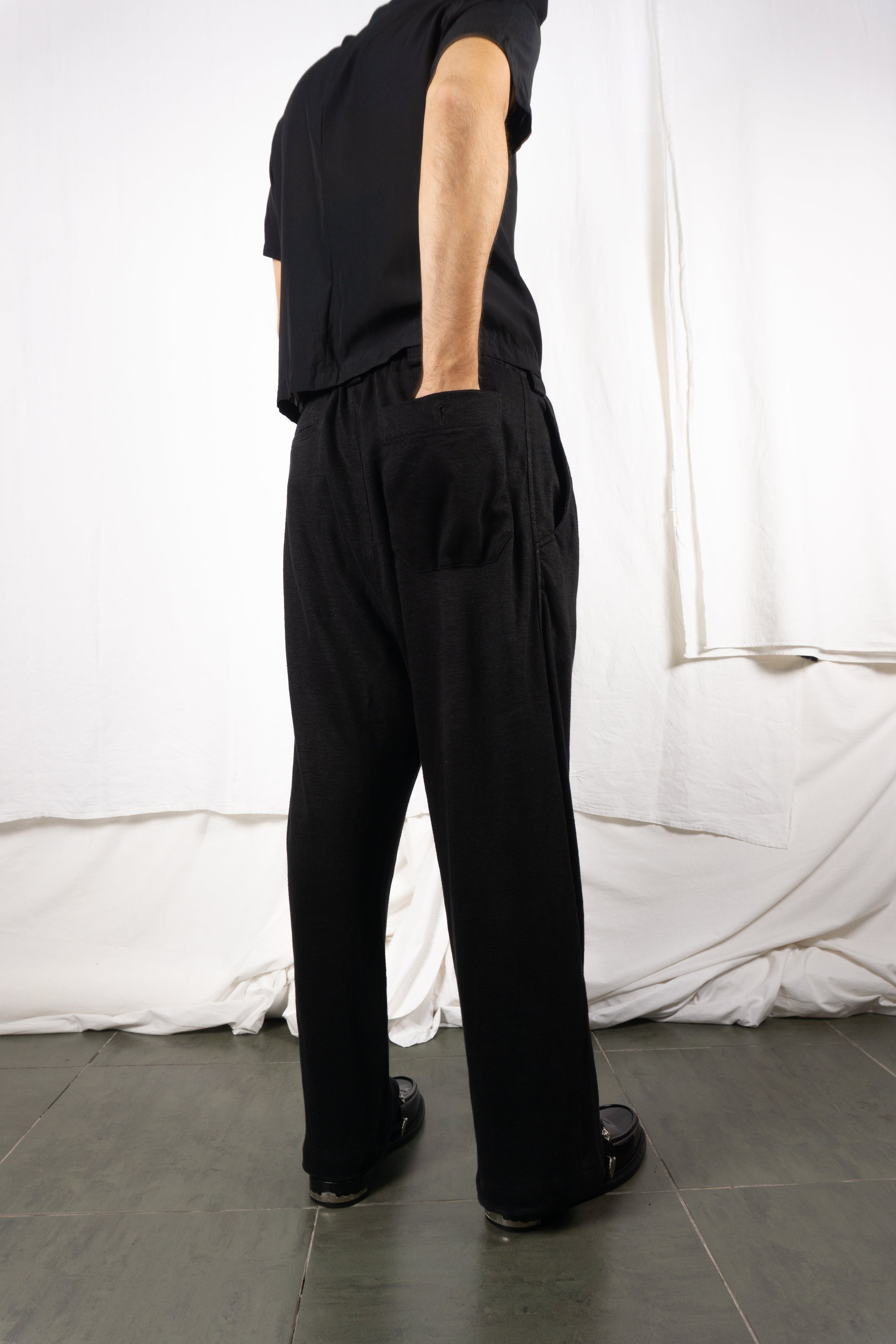 Yohji yamamoto pour homme s/s 2016 linen pants