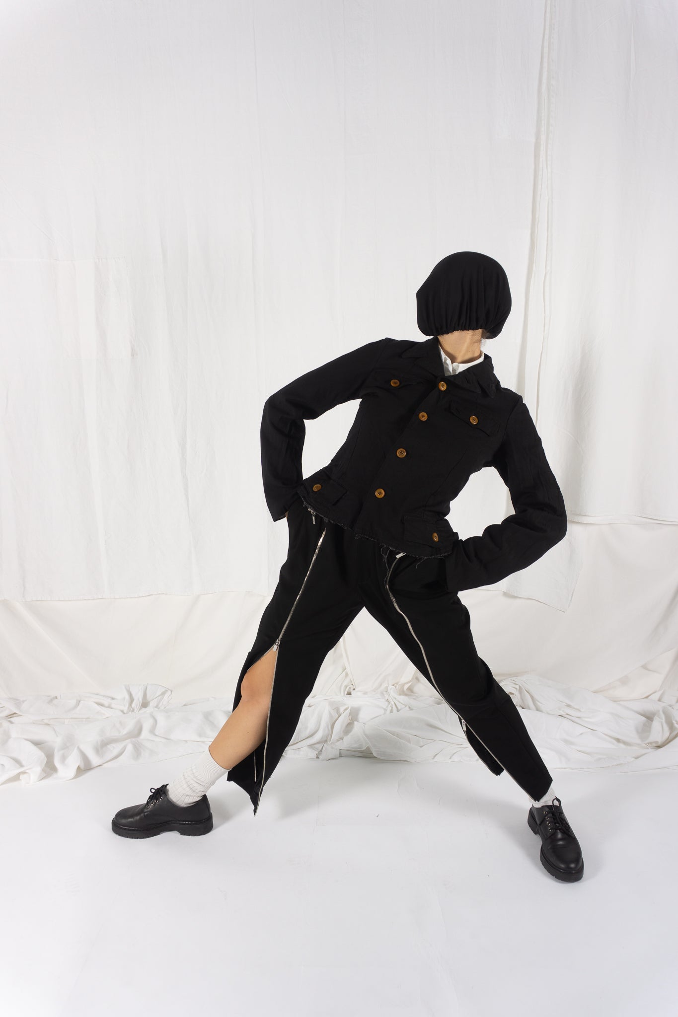 Noir kei ninomiya comme des garçons a/w 2022