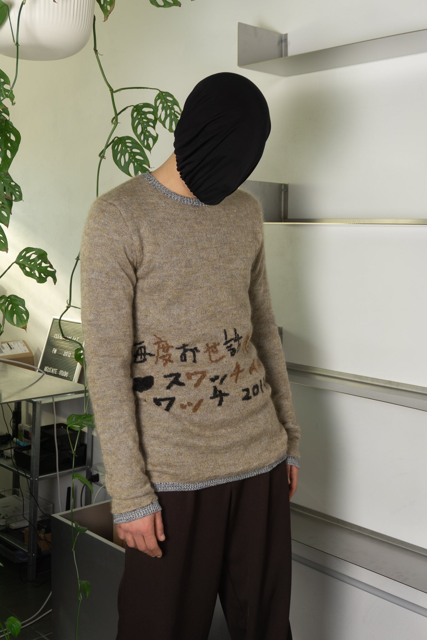 Yohji yamamoto pour homme a/w 2014 jumper