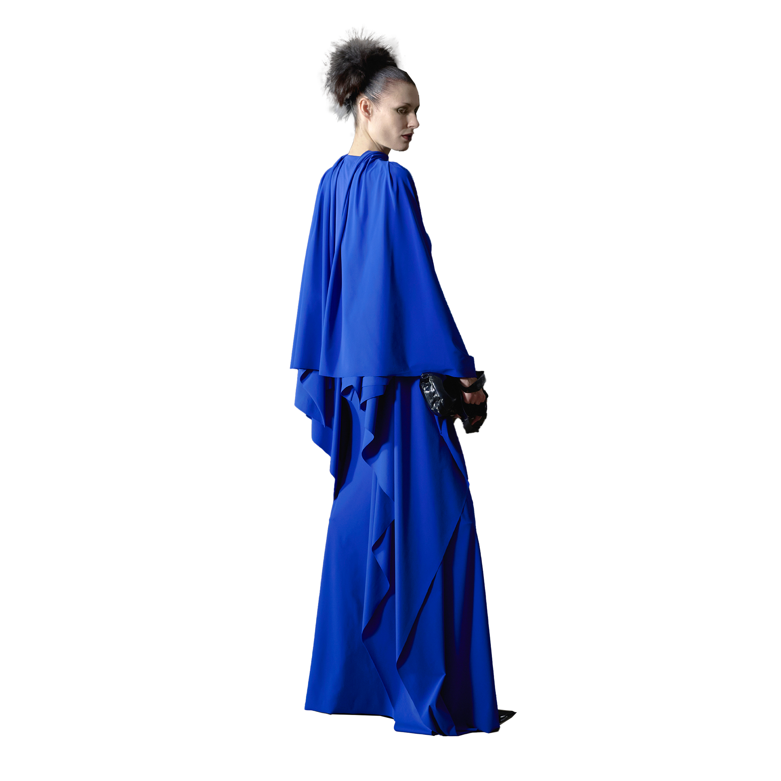 Long double layer bodycon dress