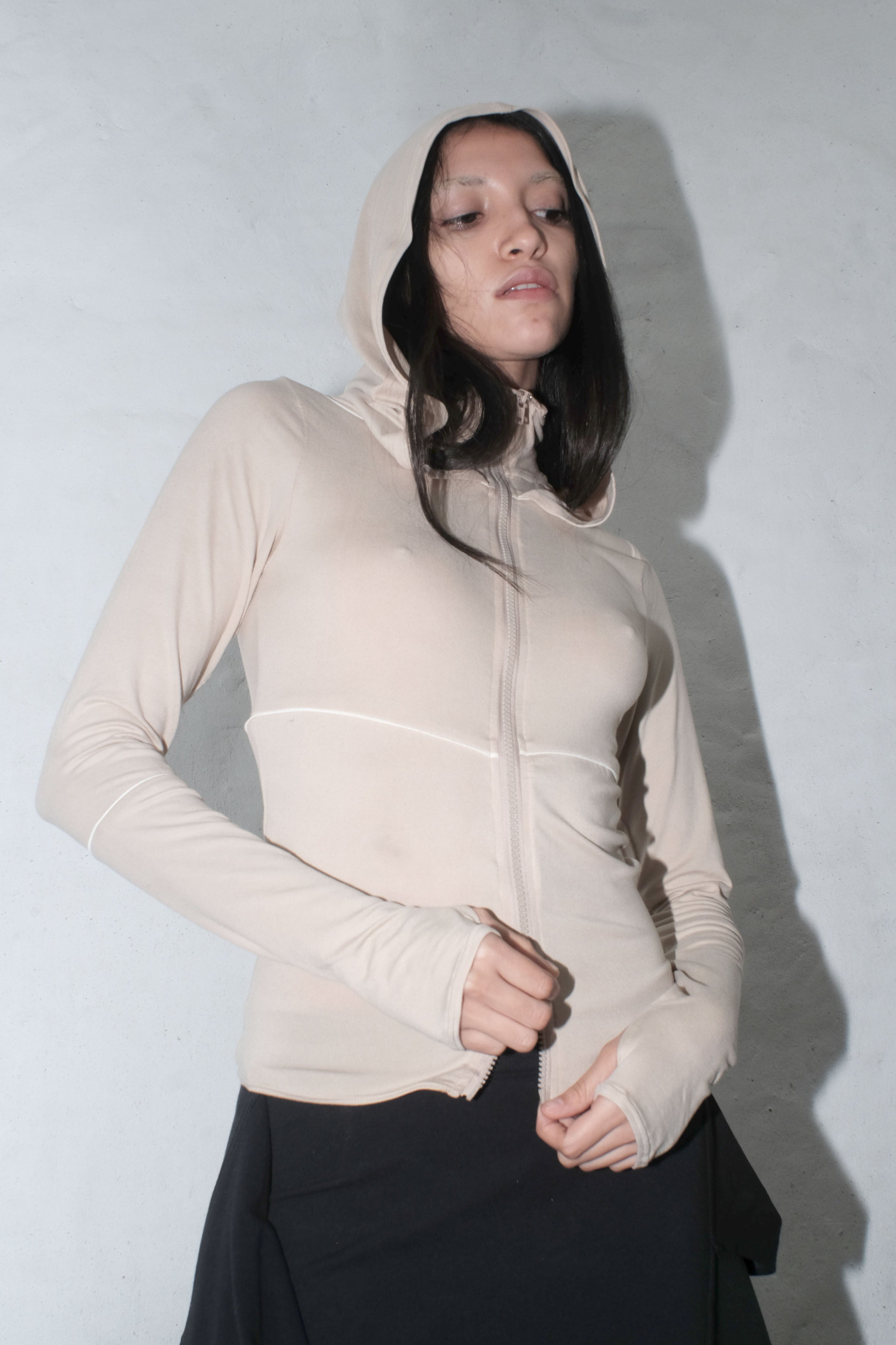 Jersey hoodie