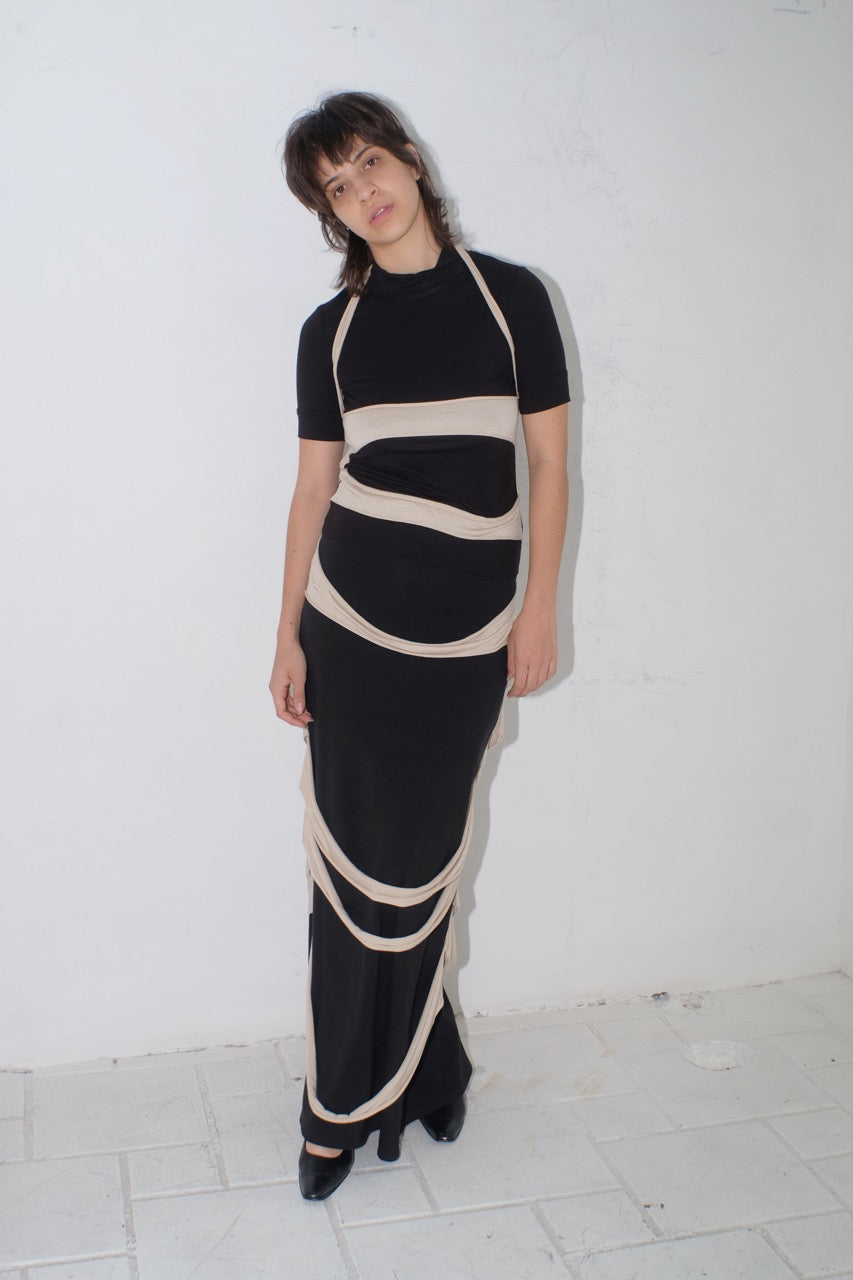 Jersey strap top
