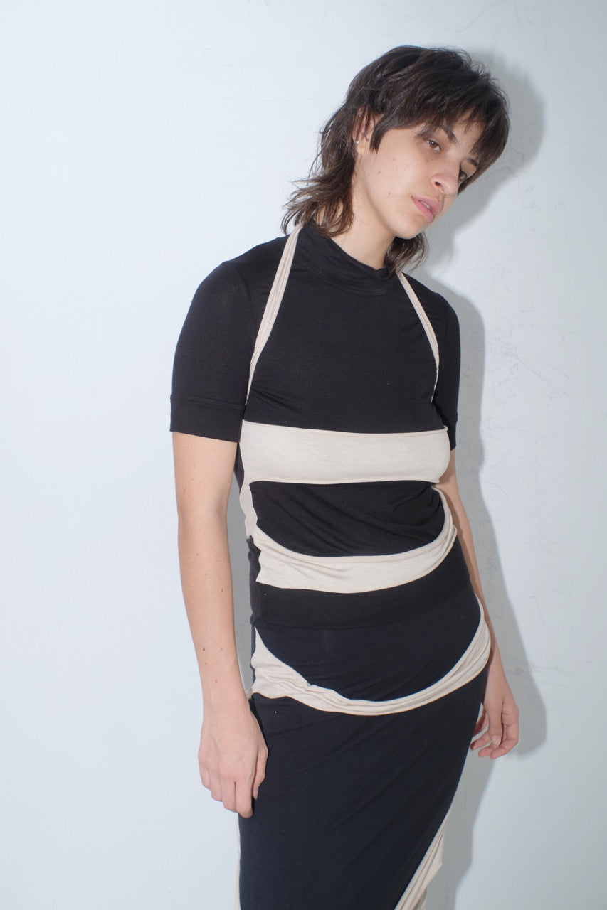 Jersey strap top