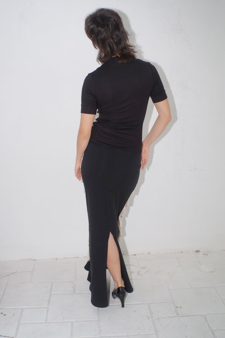 Jersey strap top