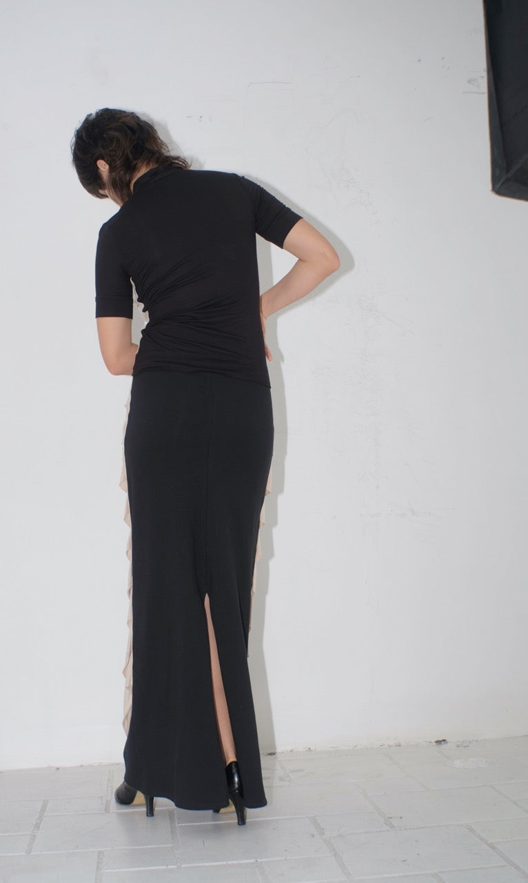 Jersey strap top