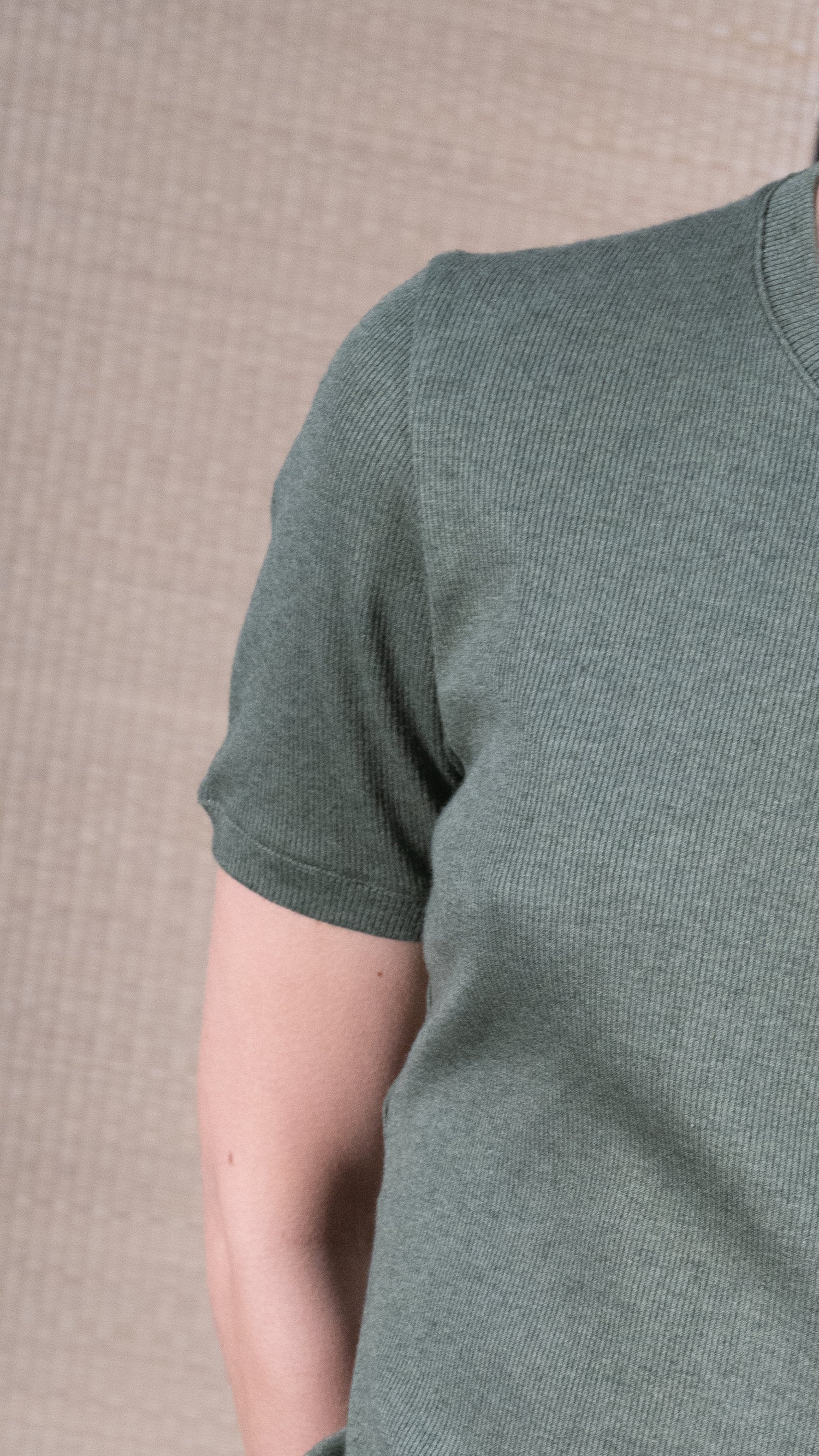 Piccolo t-shirts w.cashmere lt rib
