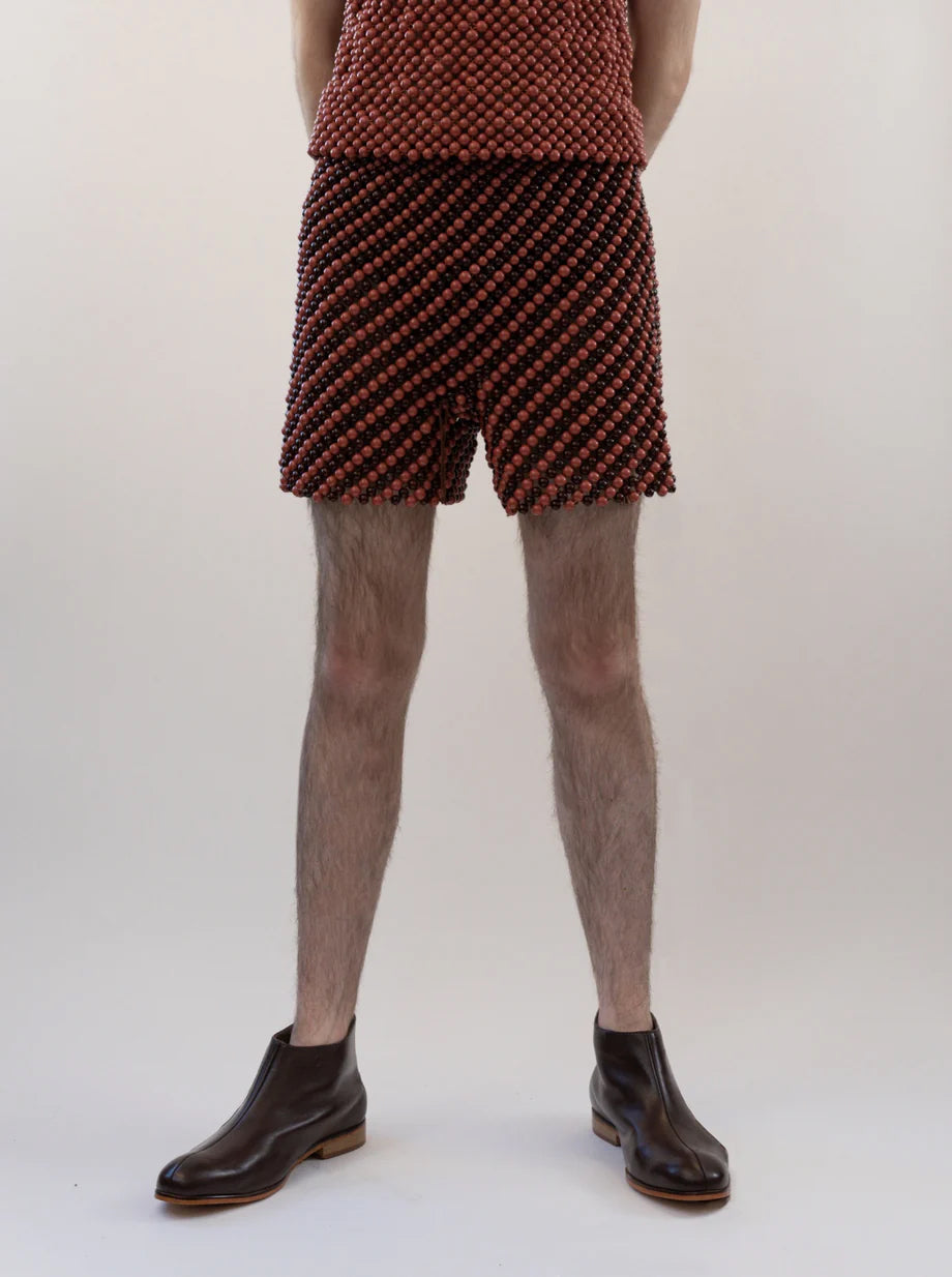 Red skittle shorts