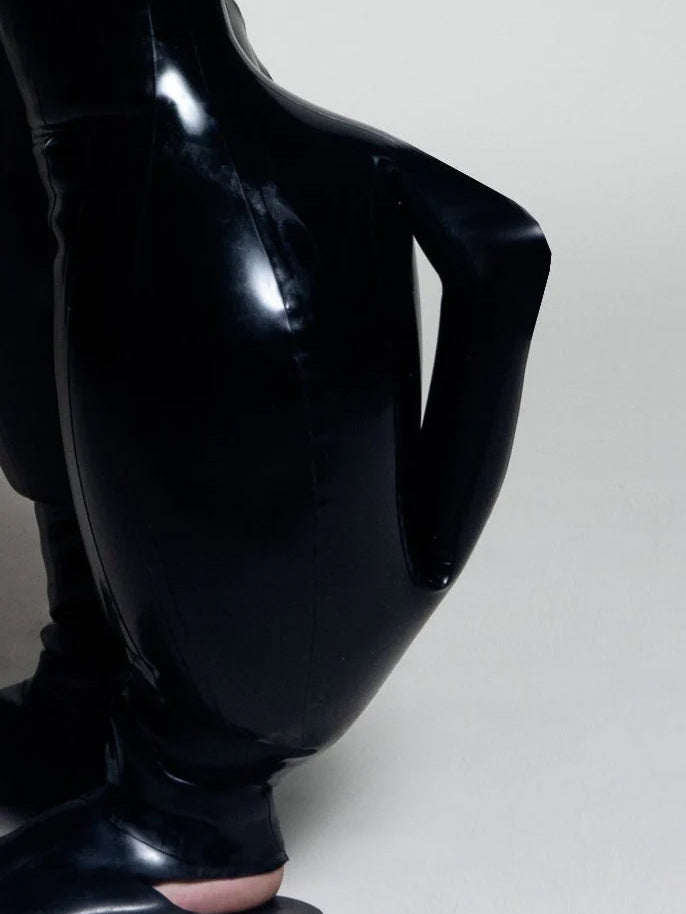 Black alien legs trousers