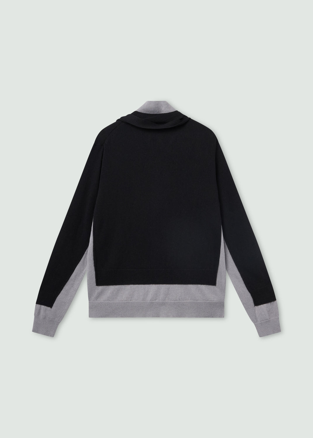 Double cardigan black