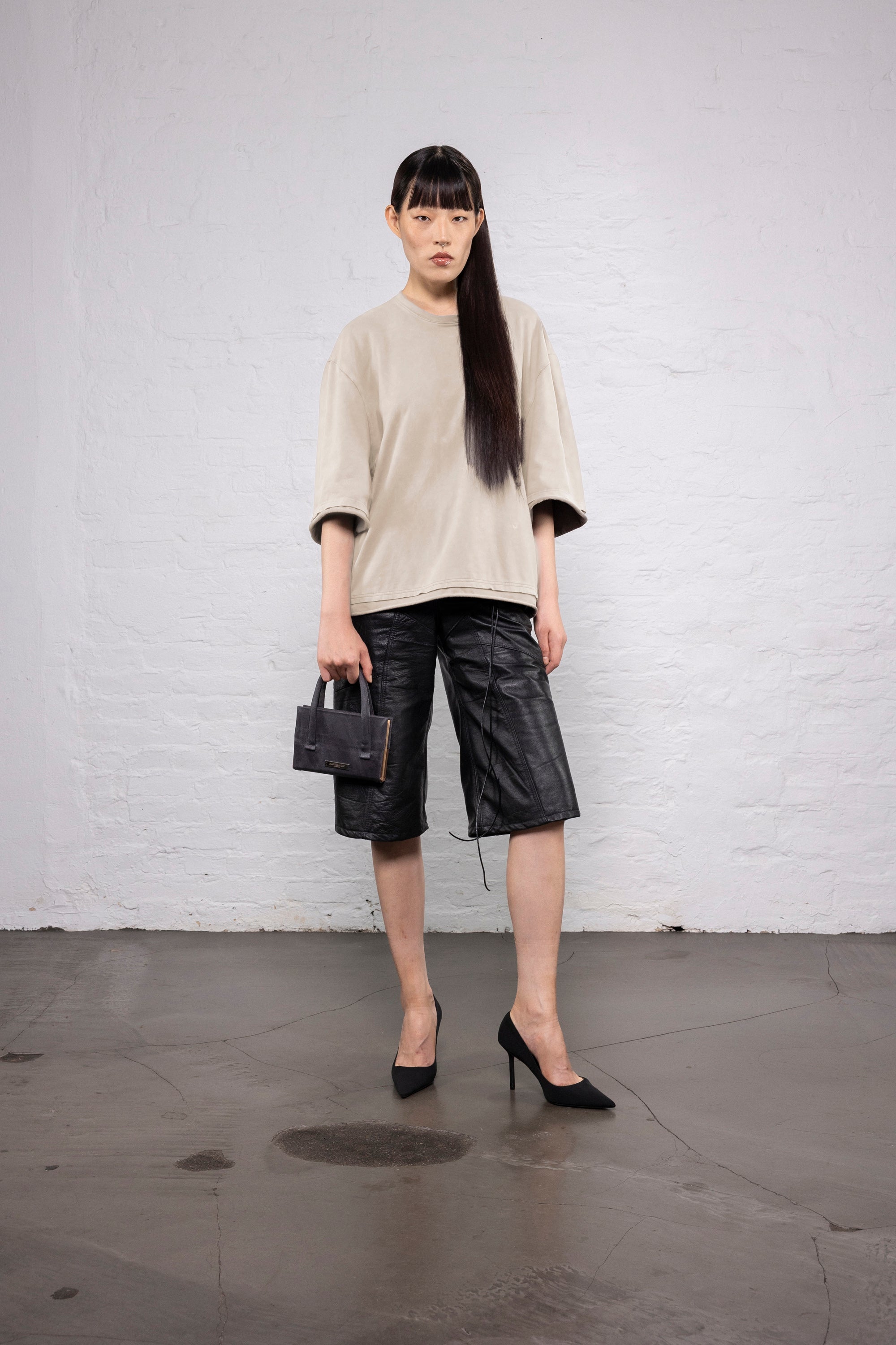 Double sleeve t-shirt (cream)