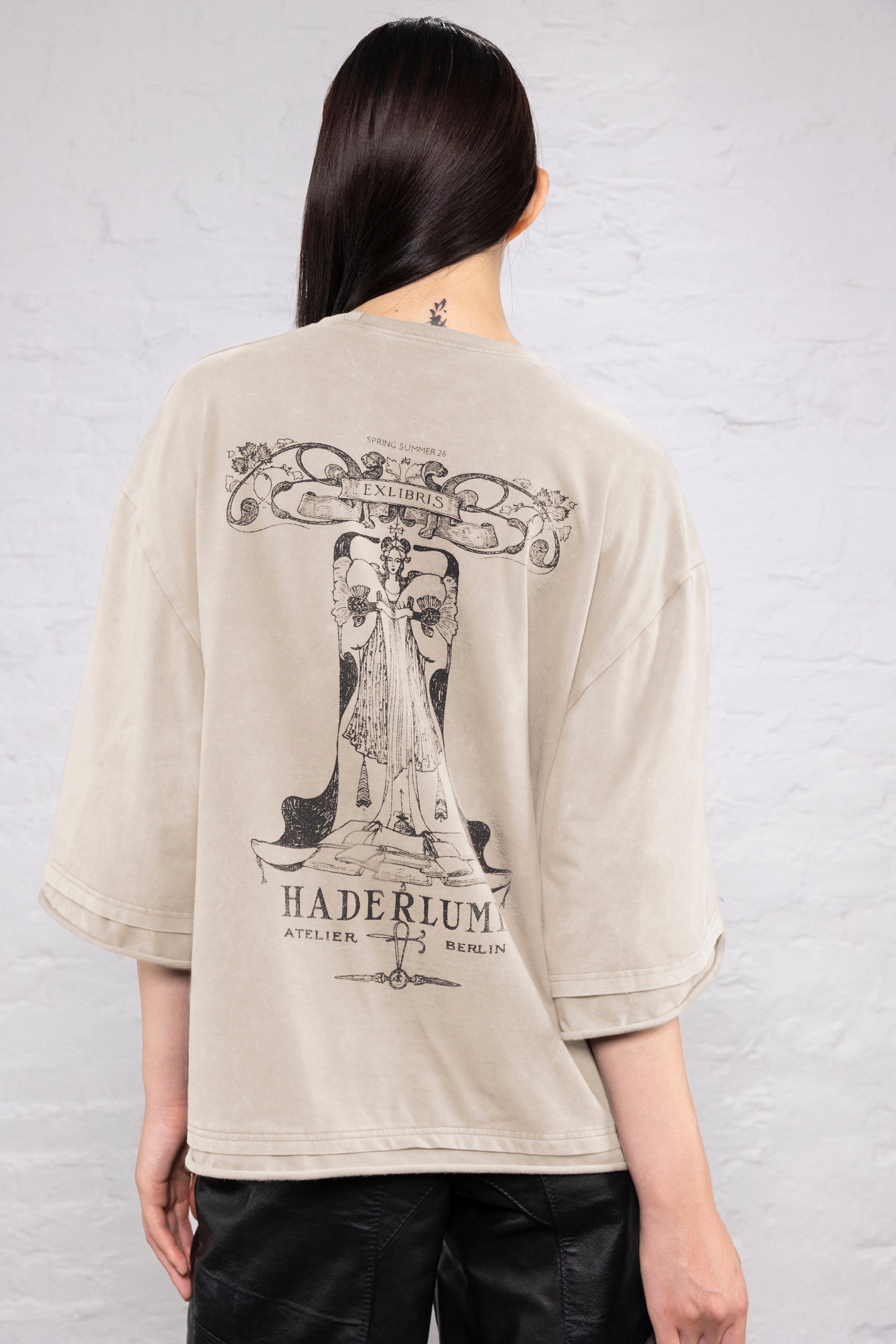 Double sleeve t-shirt (cream)