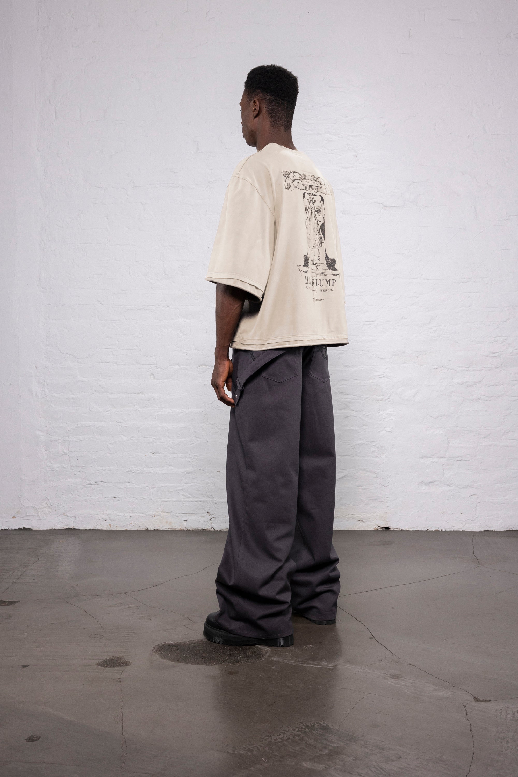 Double sleeve t-shirt (cream)