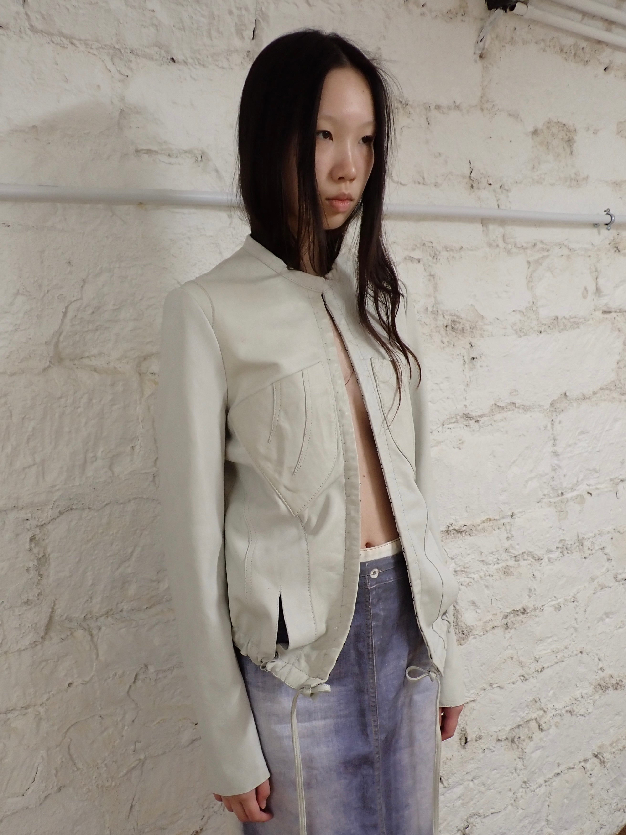 Soft leather jacket