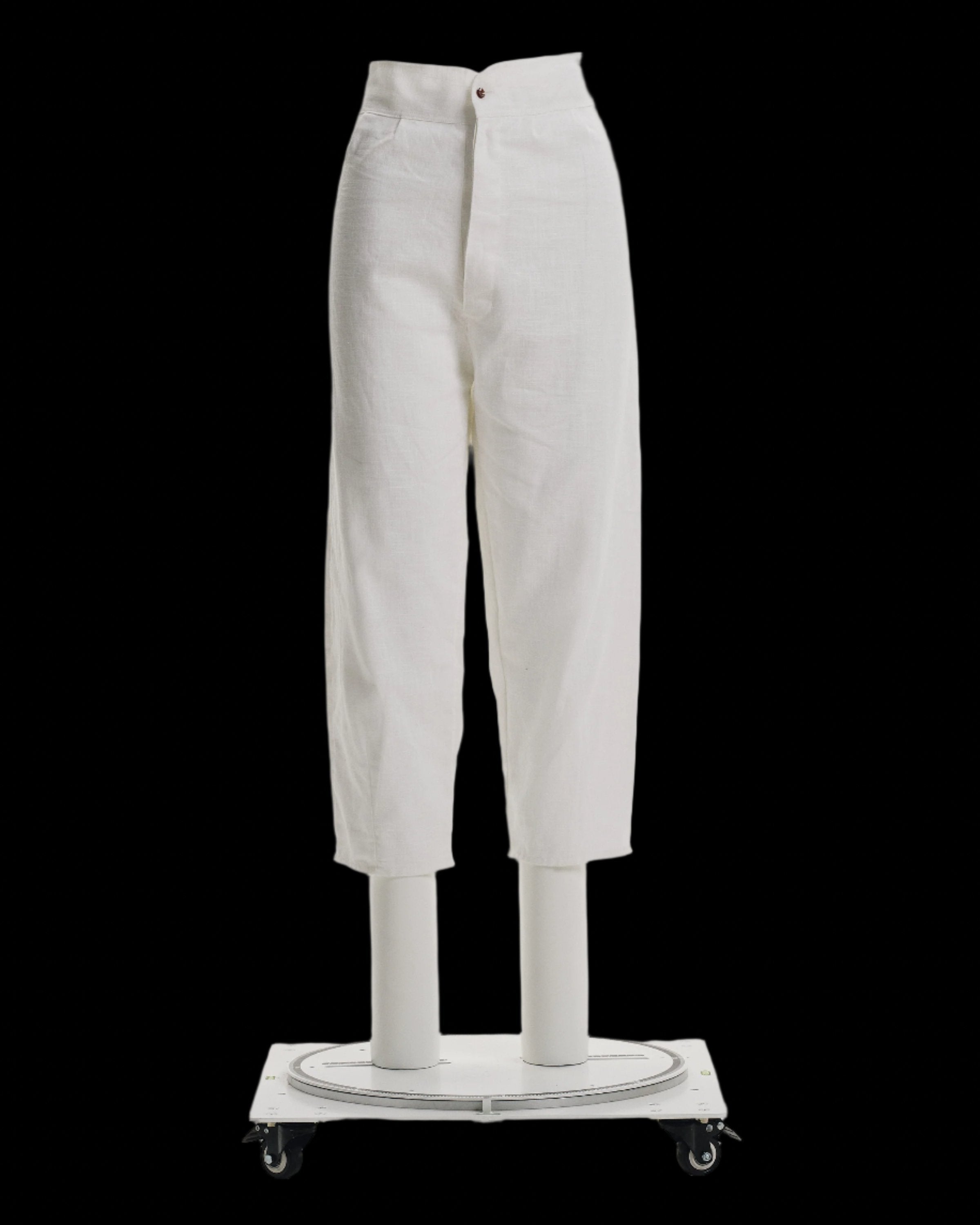 006-04  white esgrima pants