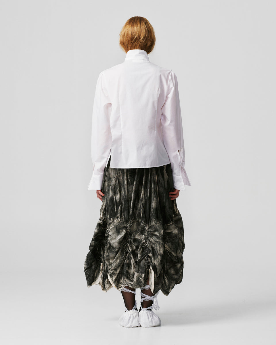 006-c-02  black curtain skirt