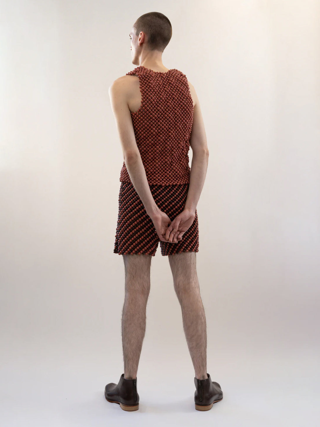 Red skittle shorts