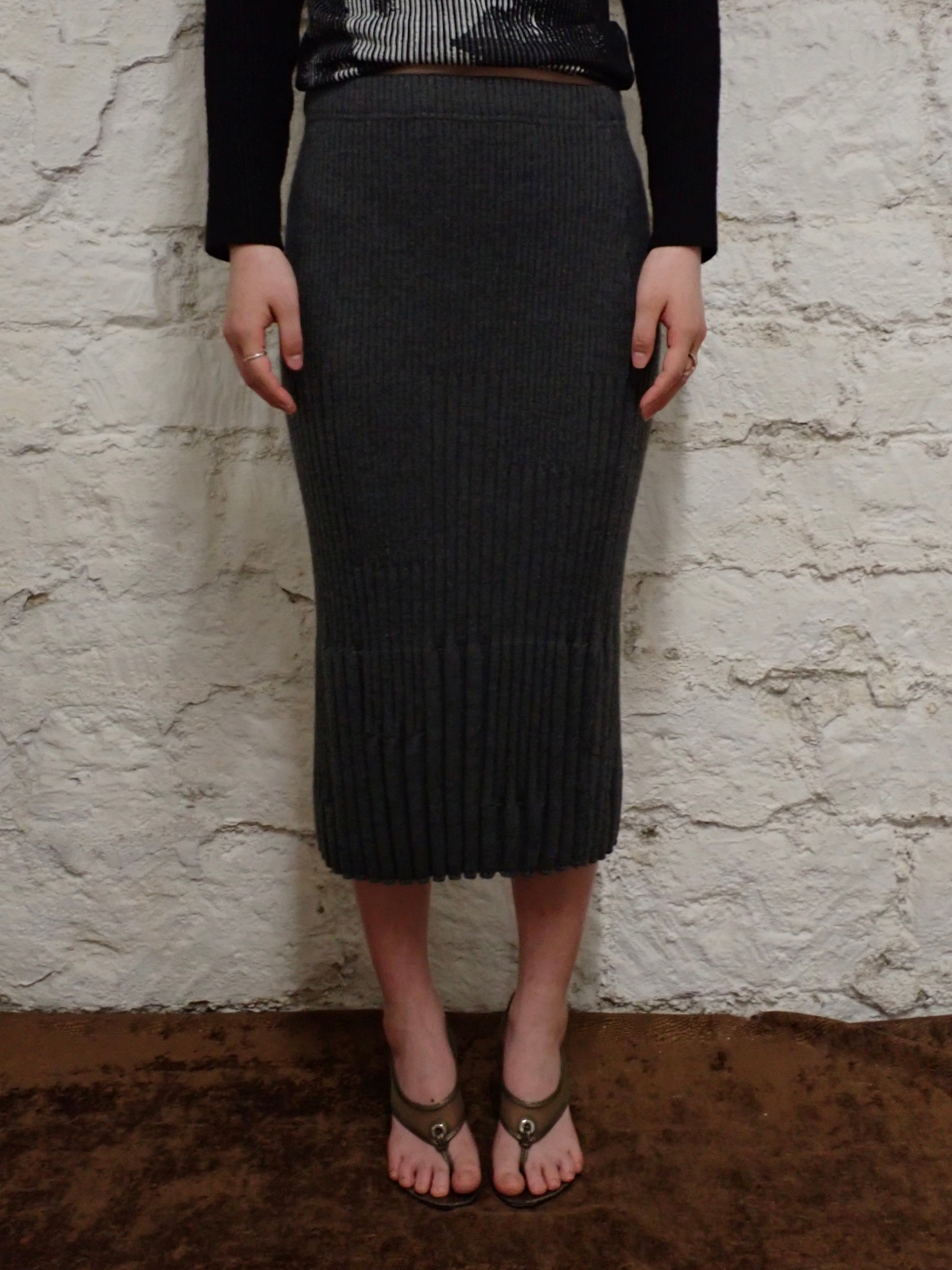 Knit skirt