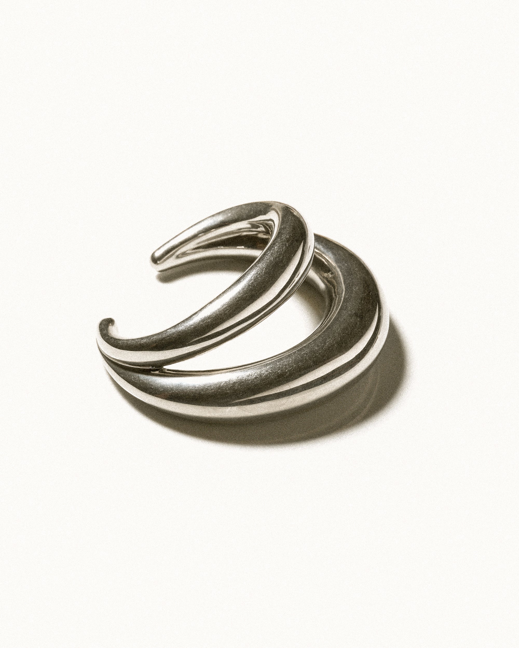 Blow up wrist cuff silver