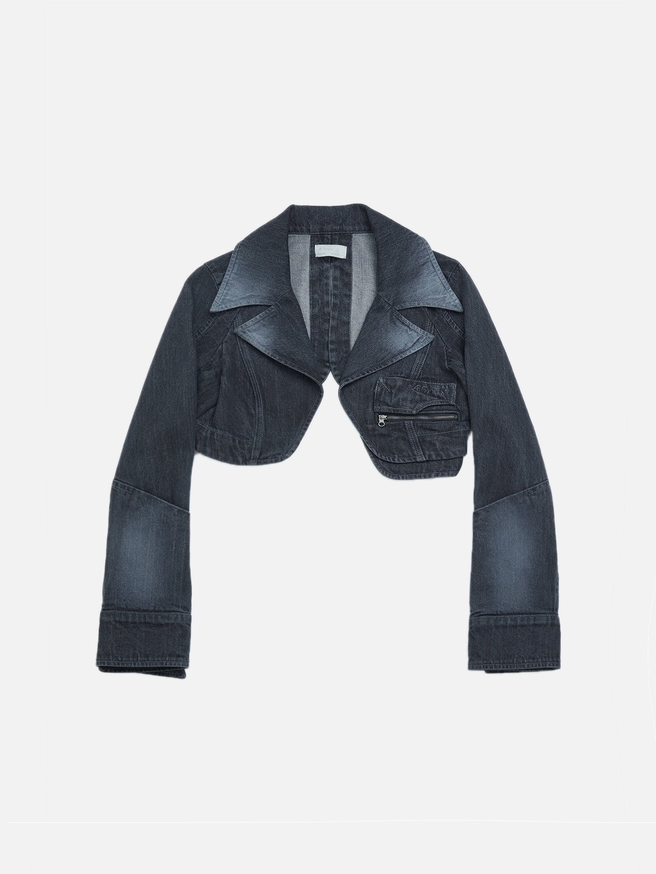 Cropped blazer jacket