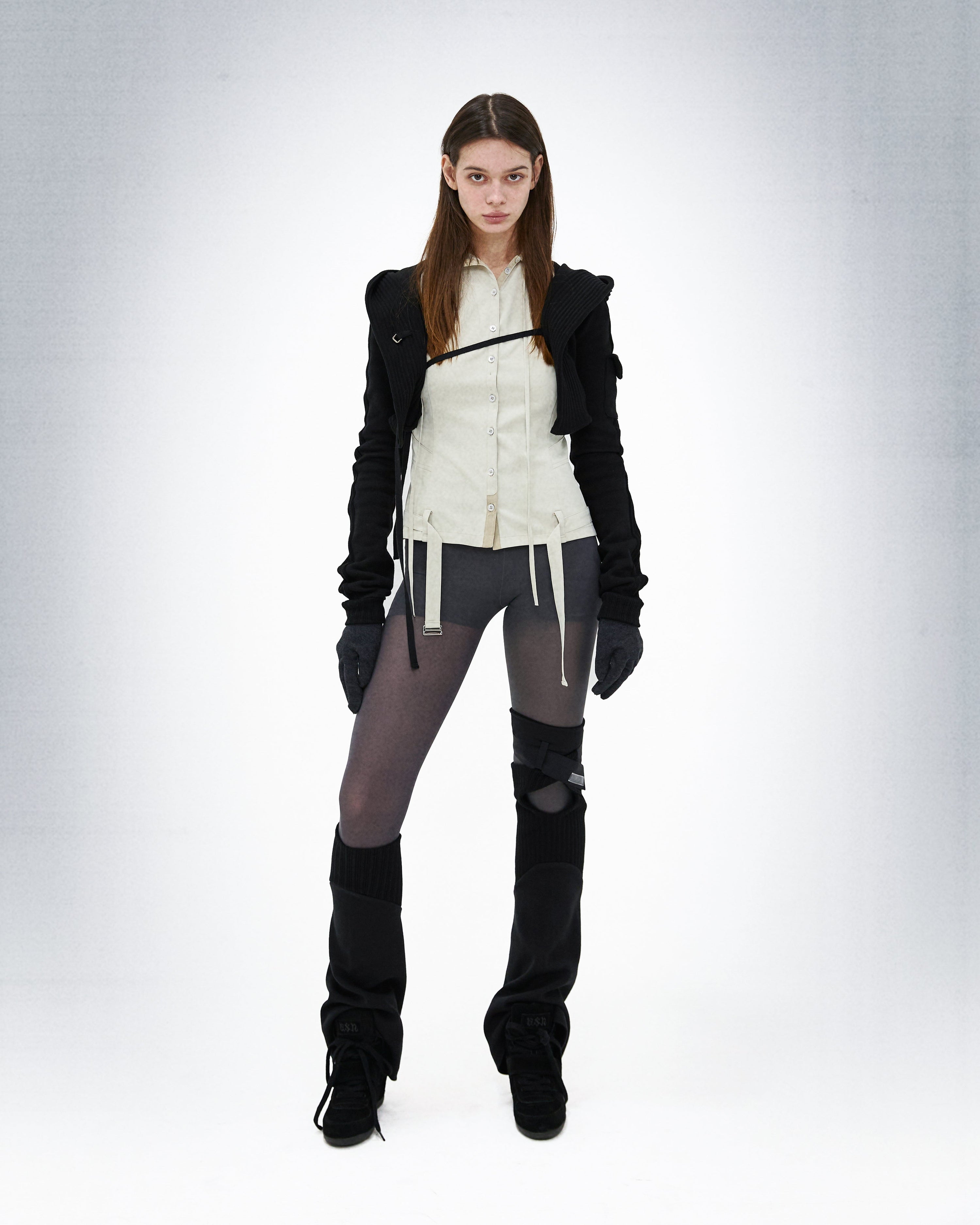 Hooded bolero