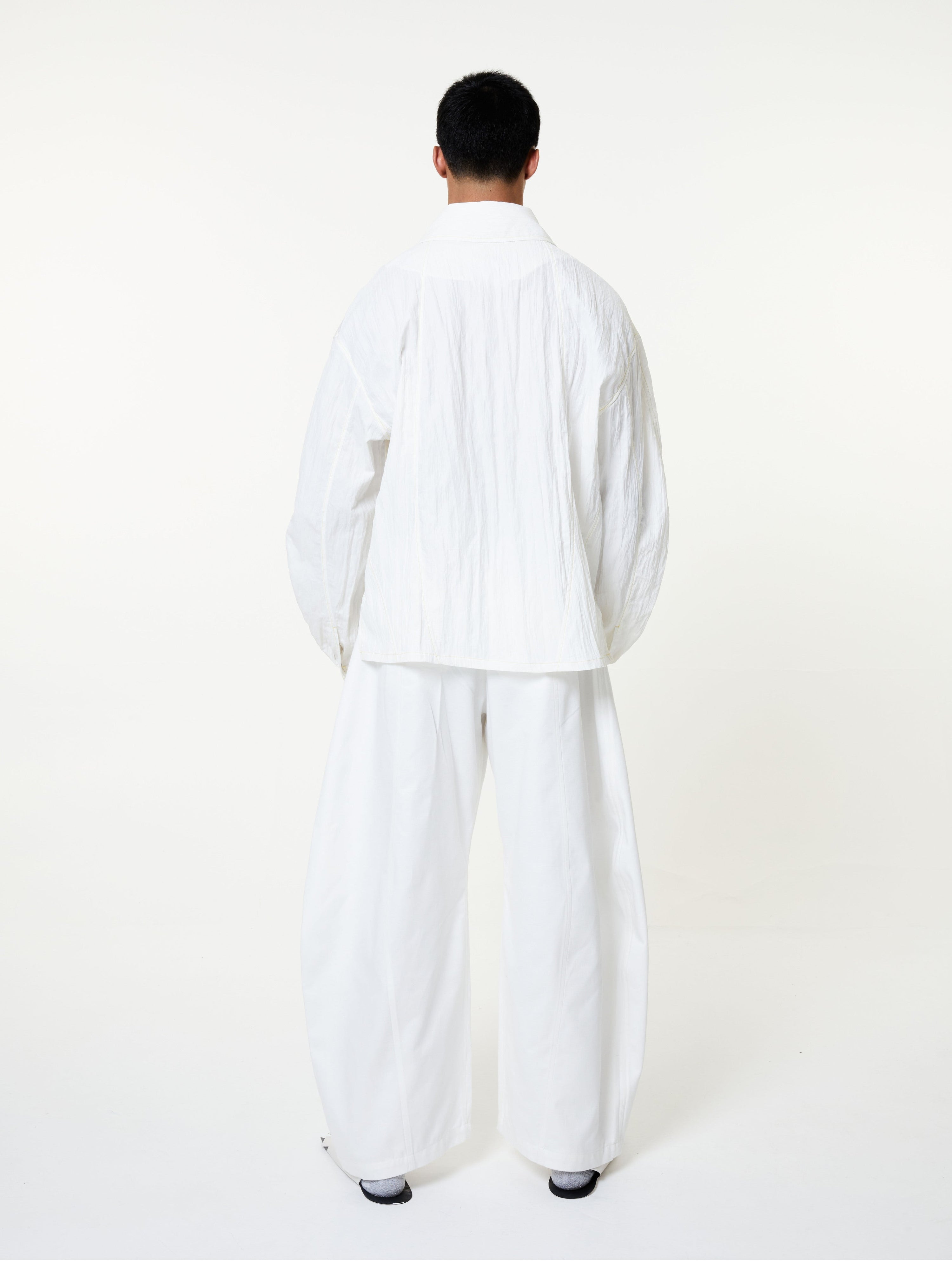 Limo denim wide trousers