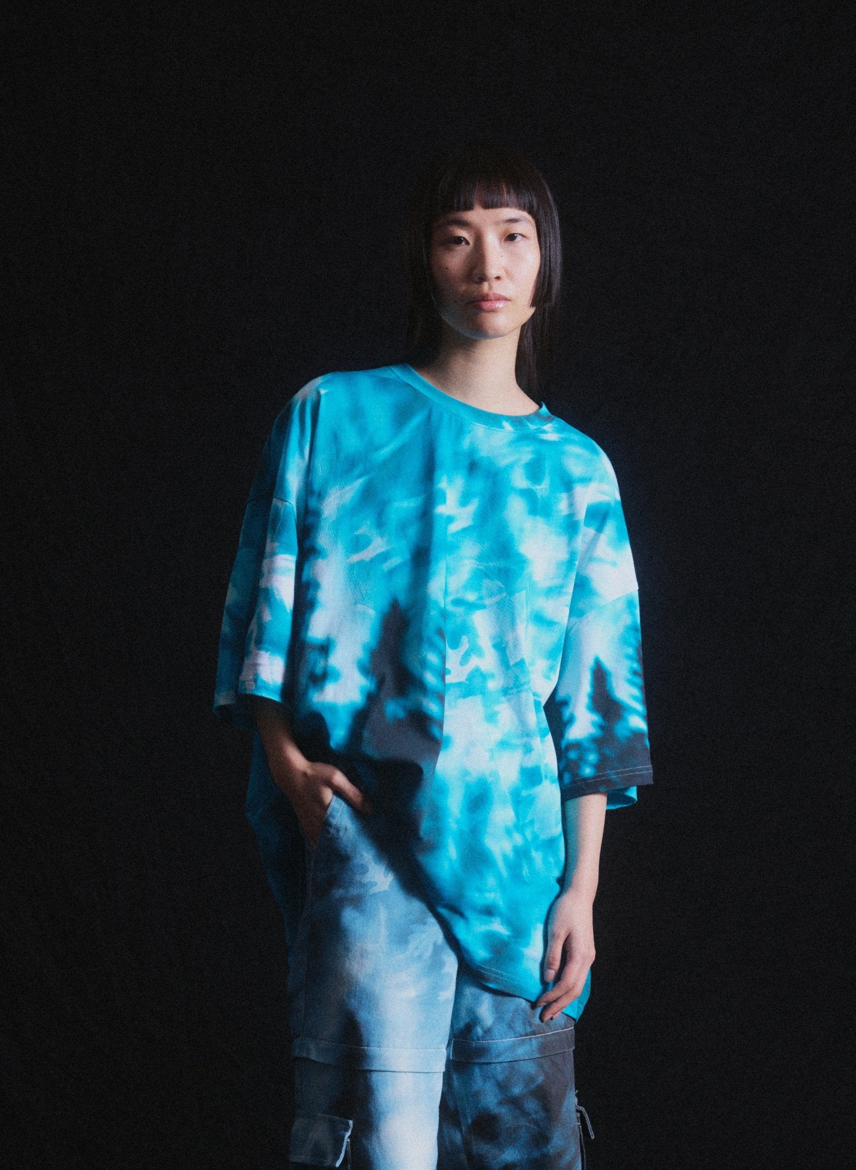 Oversized camo t-shirt